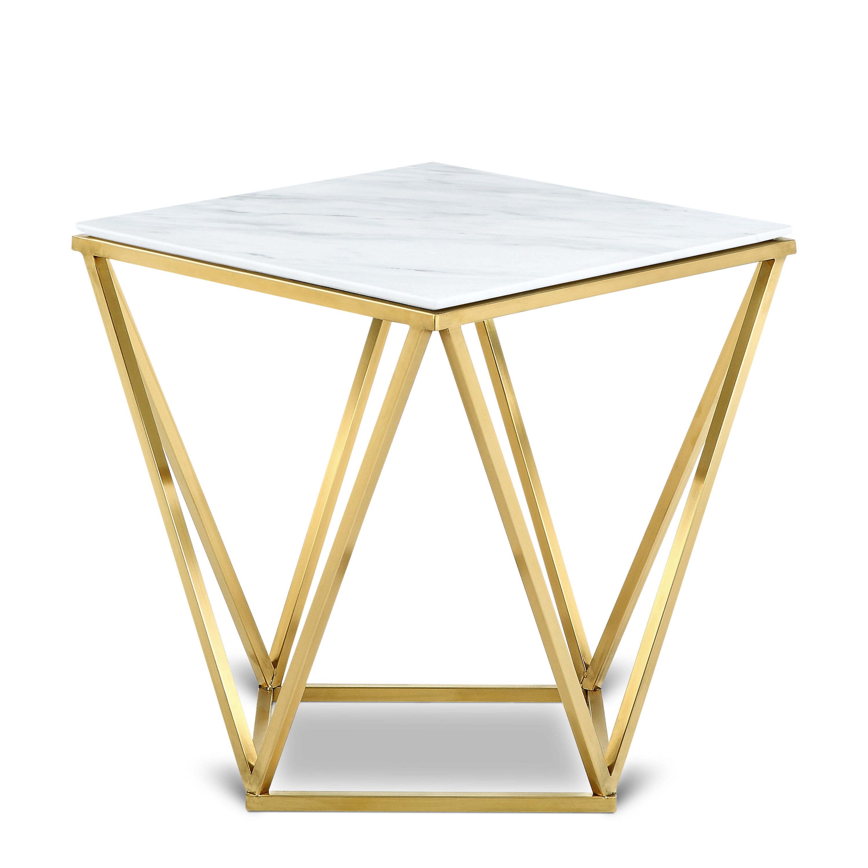 Mason - End Table - Gold