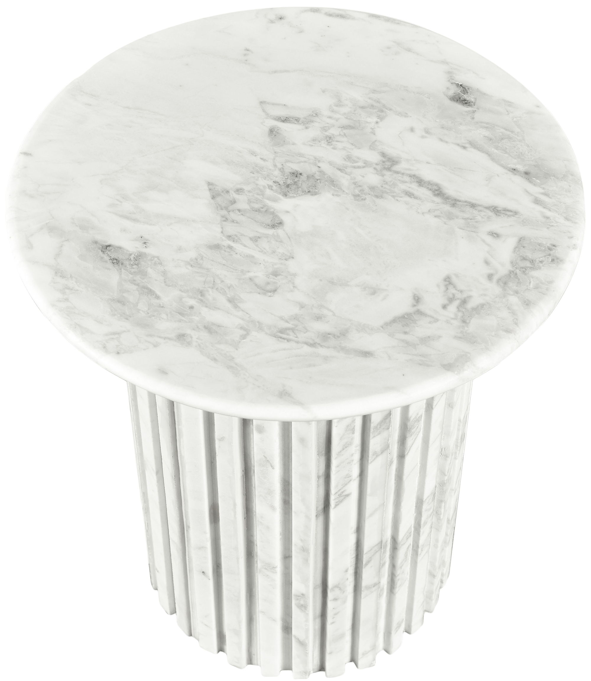 Genoa - End Table - White