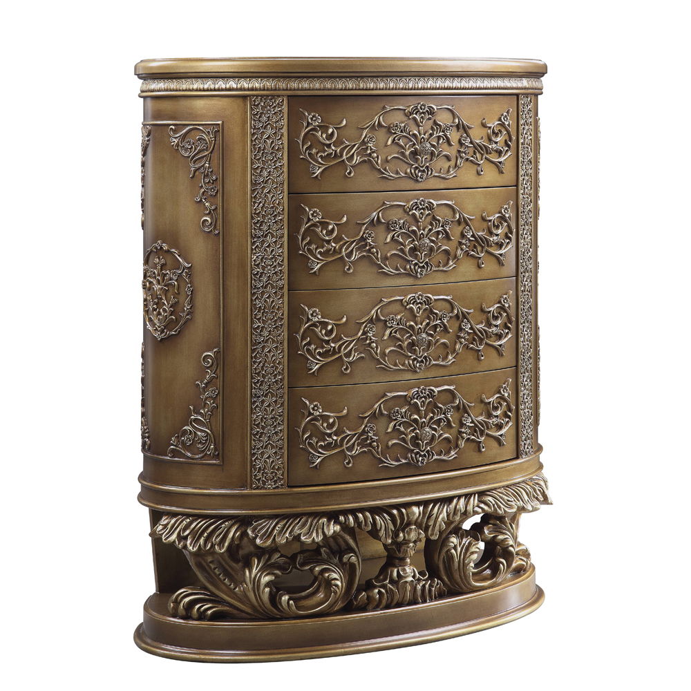 Constantine - Chest - Brown & Gold, dark brown, view 2