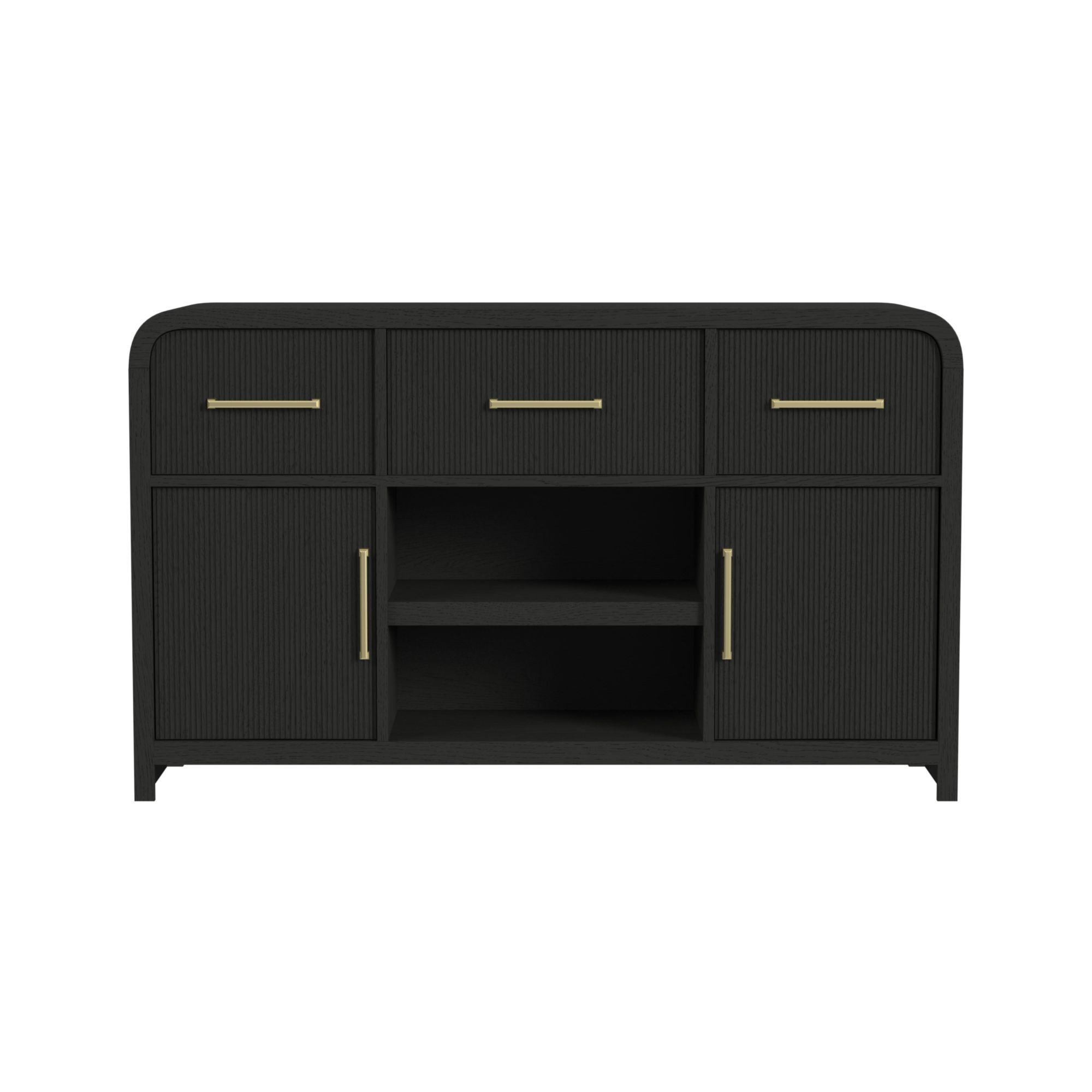 Ridgemont - Server - Black With Grain