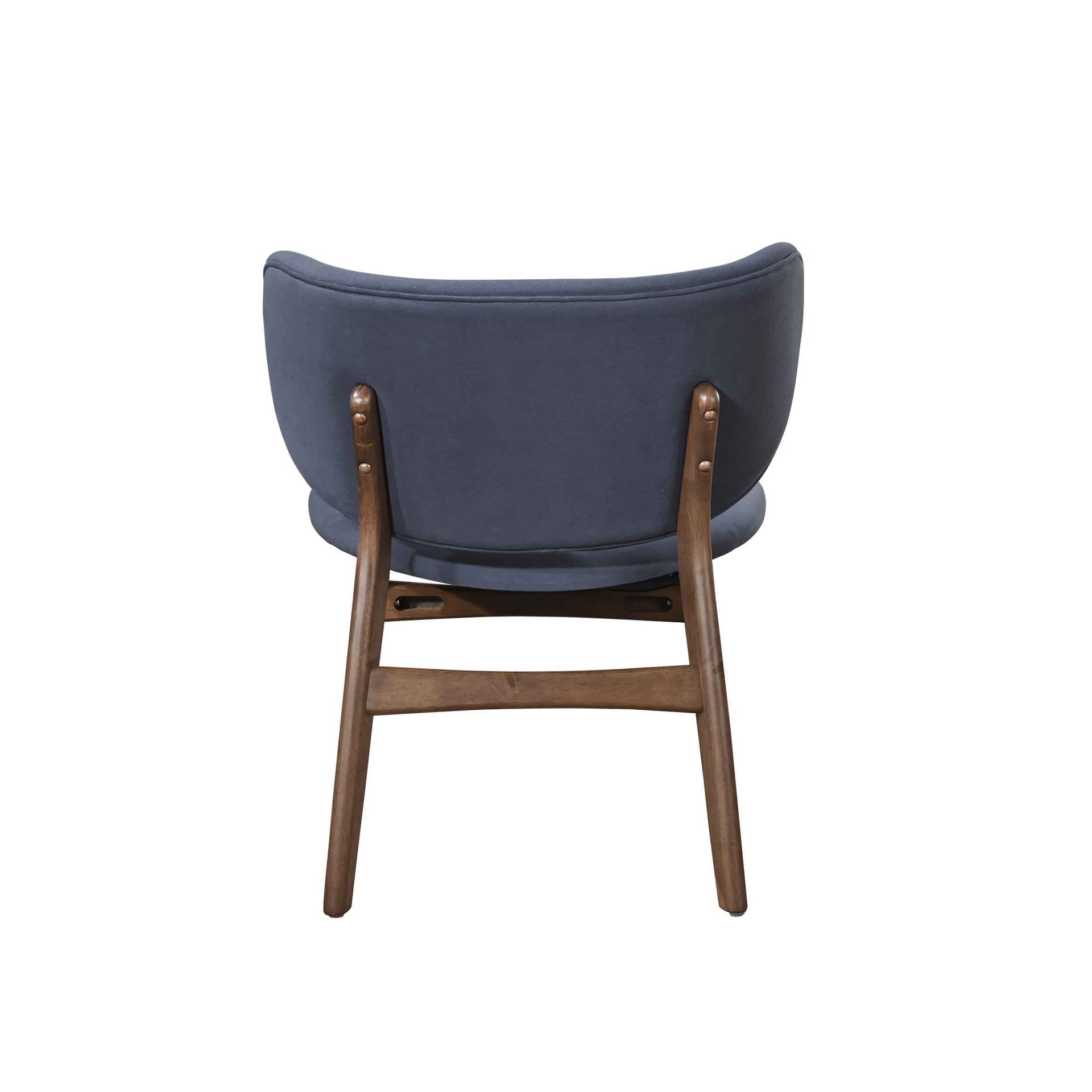 Adler - Upholstered Lounge Chair - Blue, blue, view 4