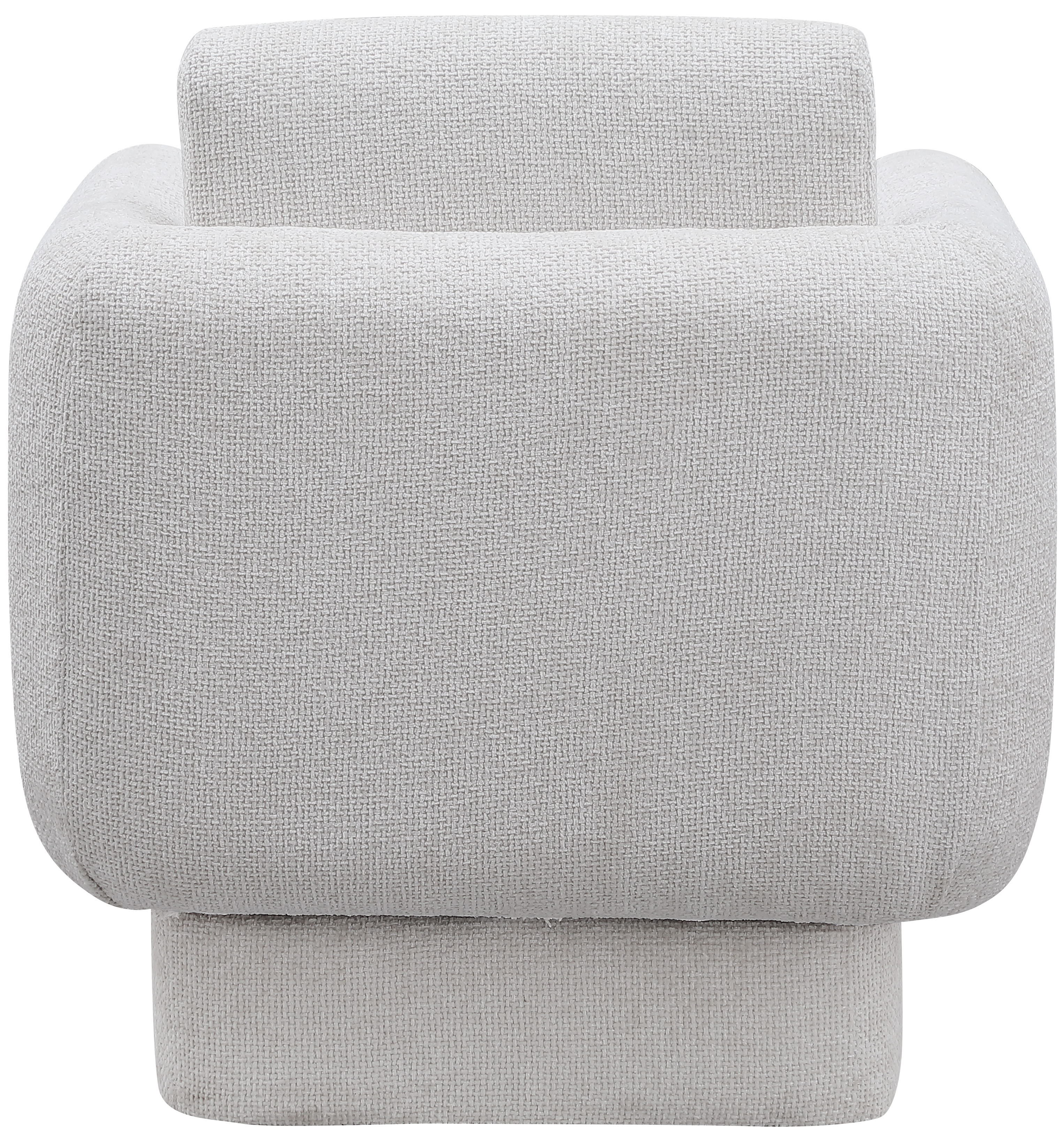 Alessandra - Swivel Accent Chair - Cream