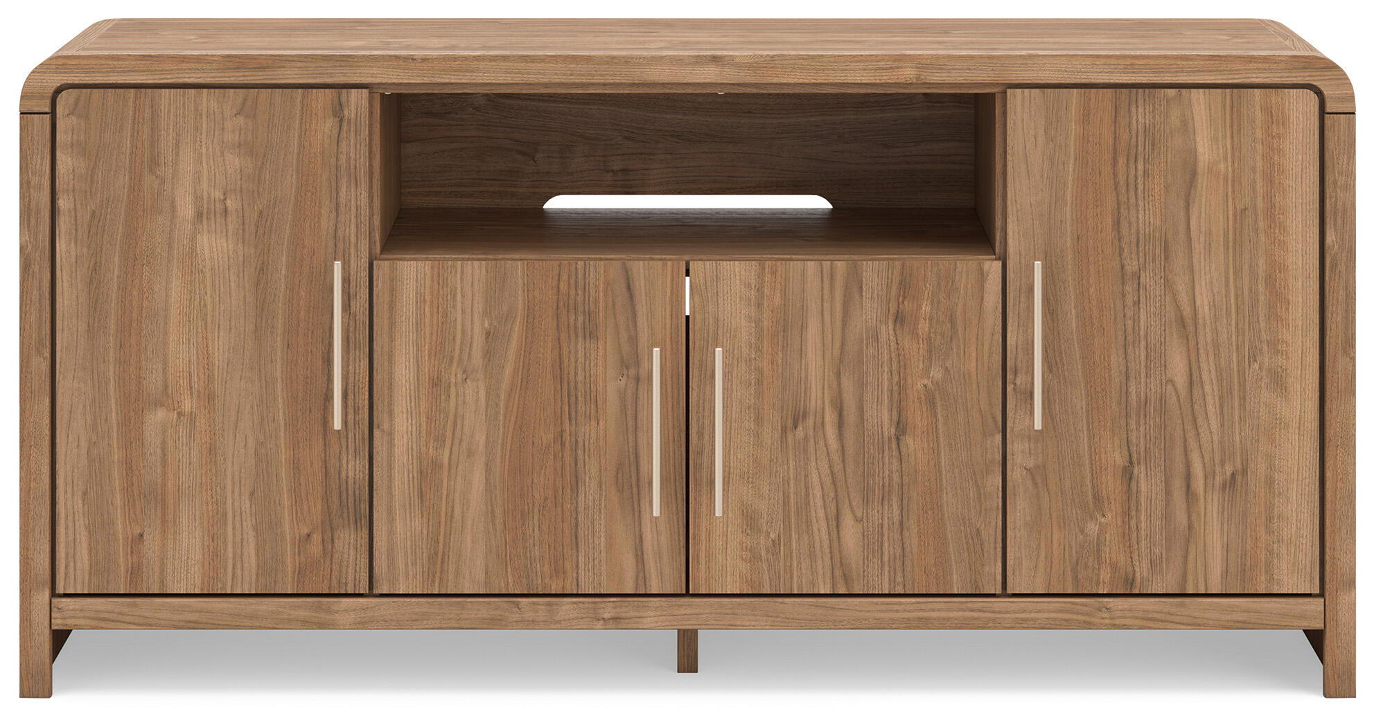 Ashley Furniture Dovander - Extra Large TV Stand - Brown - Image 5