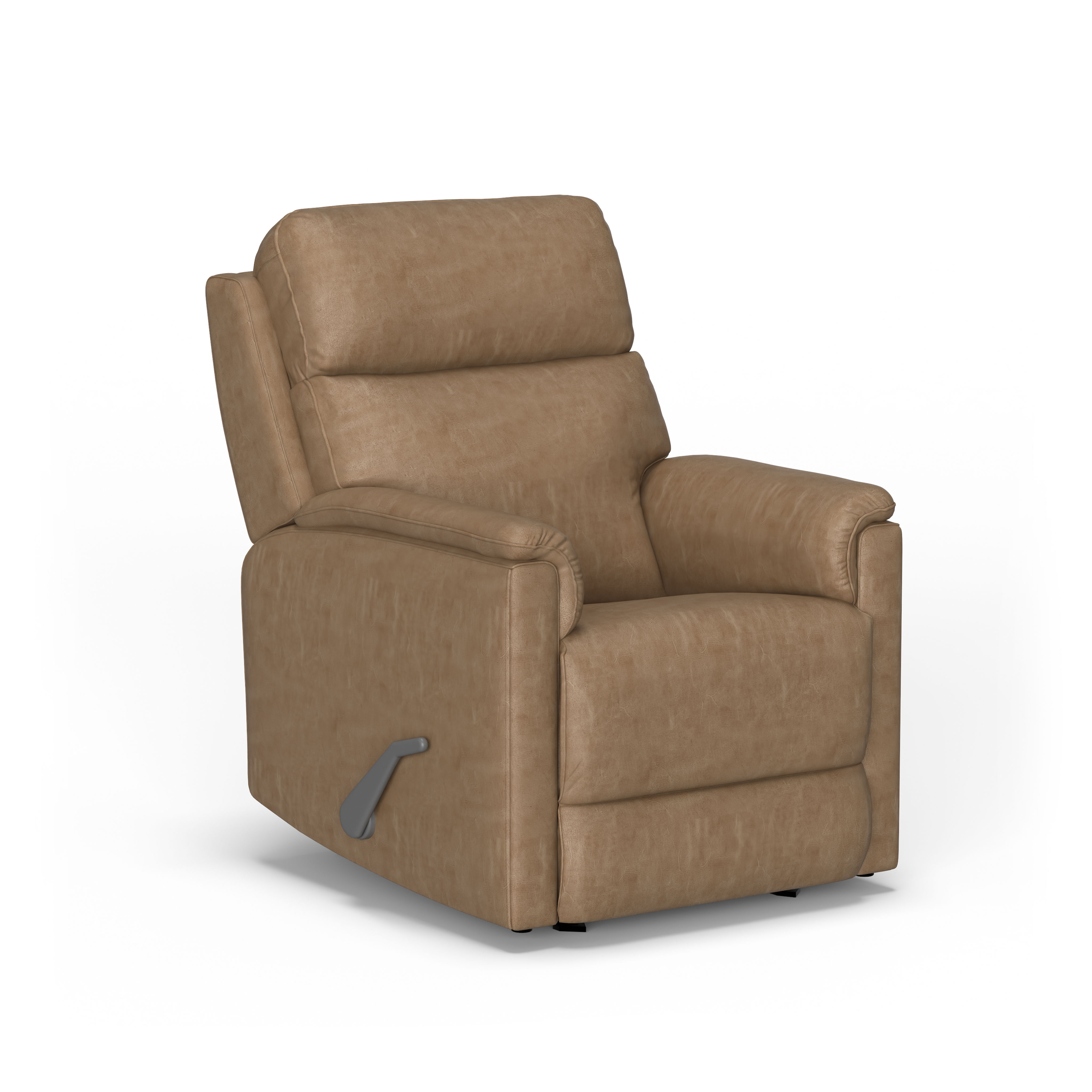 Compact - Gliding Recliner, gray, view 2
