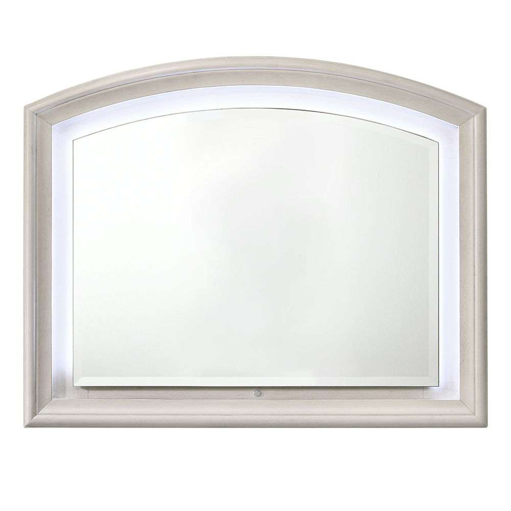 Ramondi - Mirror - Antique White, white, view 2