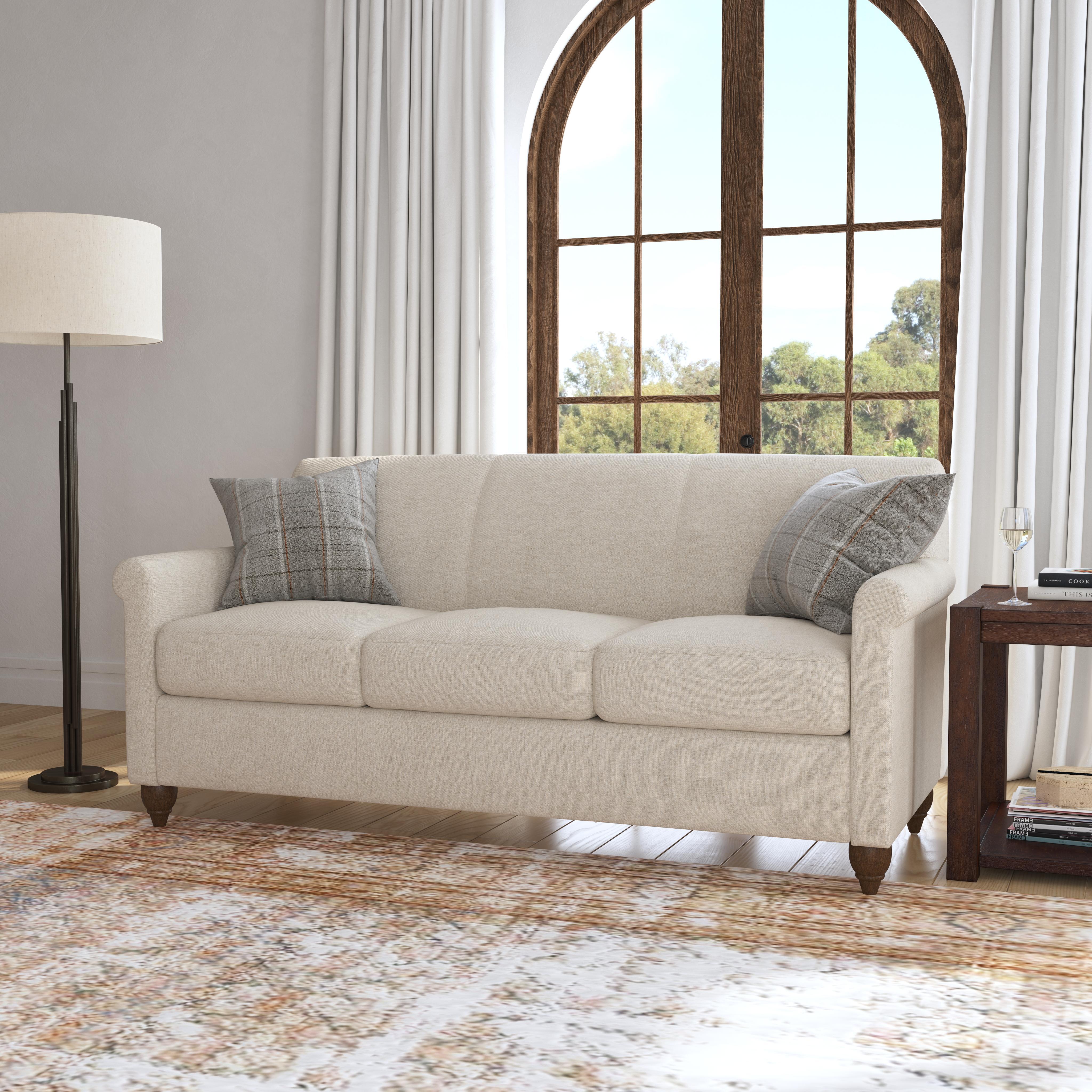 Stella - Fabric Sofa, light gray, view 8