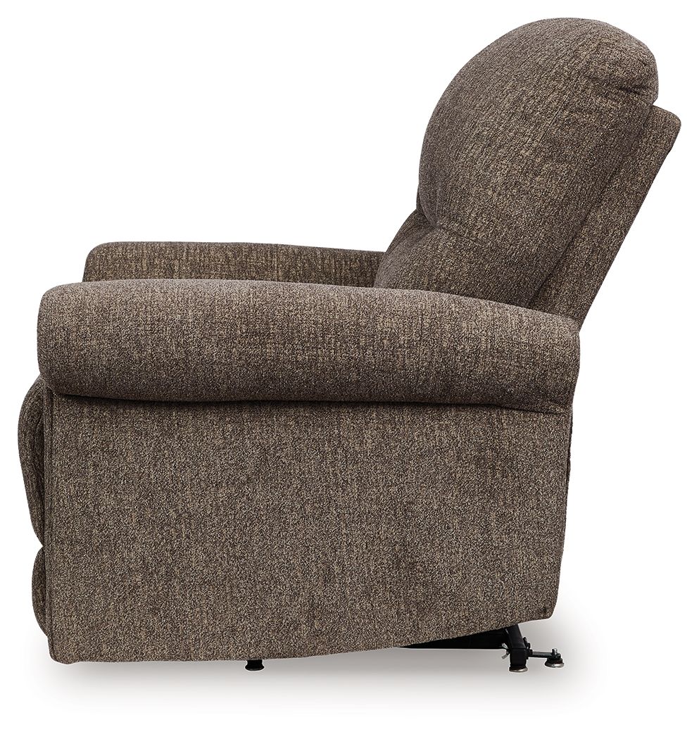 Ashley Furniture Aureta - Power Lift Recliner - Earth - Image 8