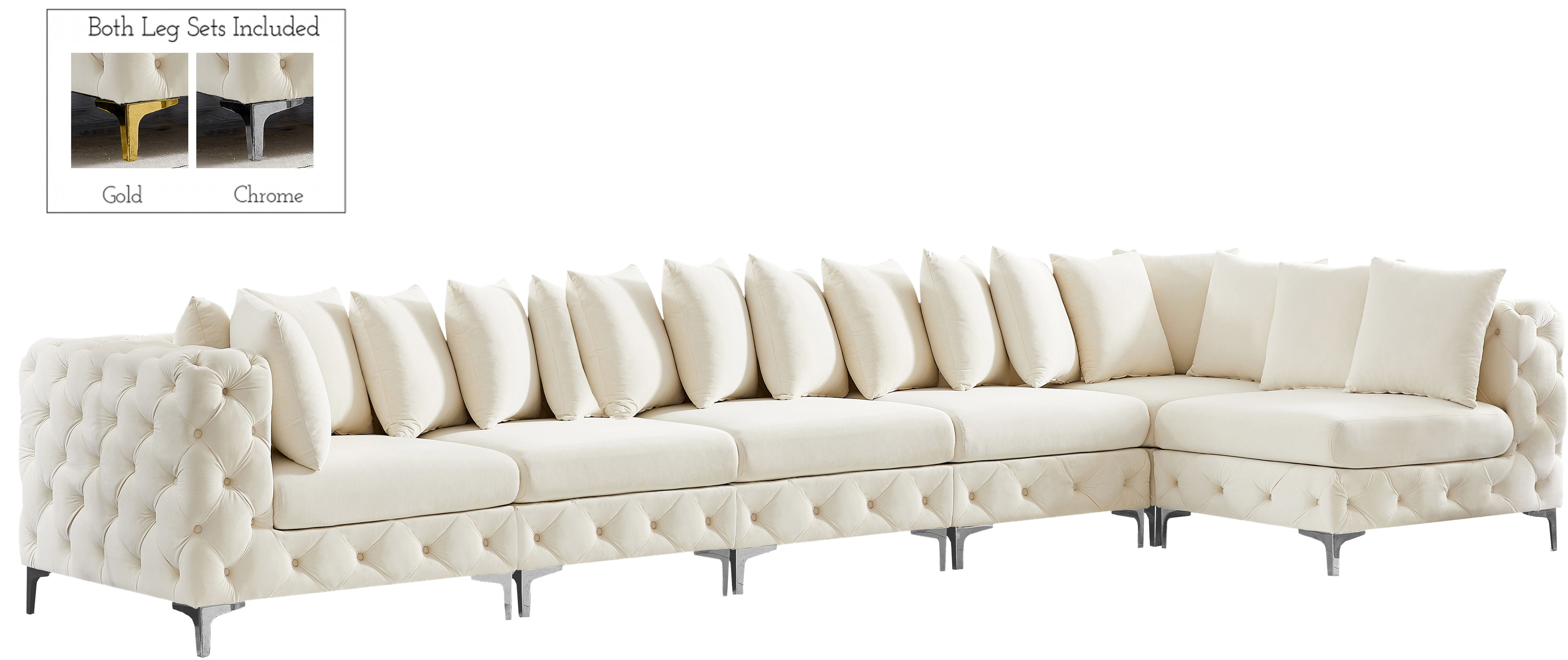 Tremblay - 6 Piece Modular Sectional - Cream