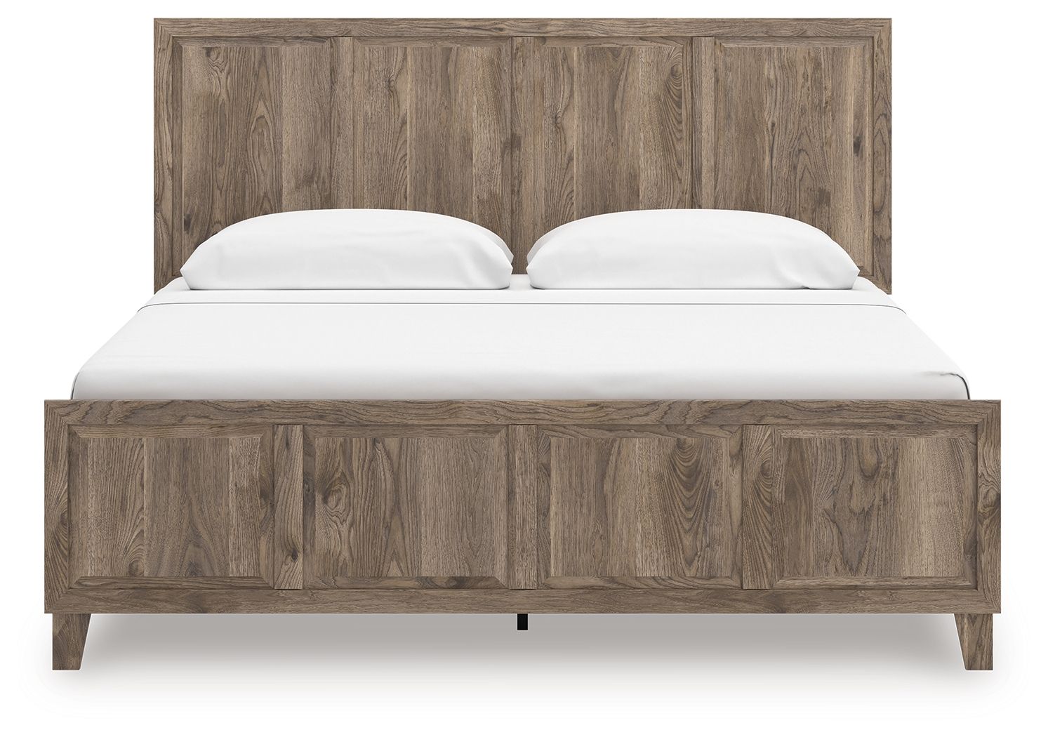 Rusticott - King Panel Bed - Brown