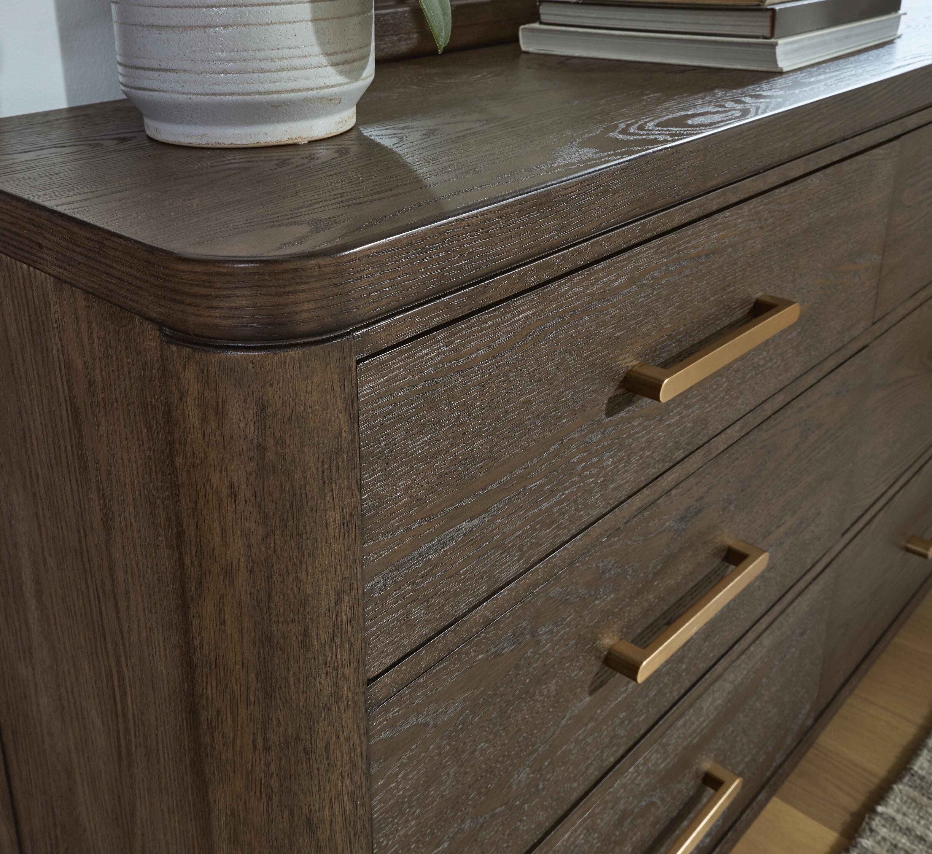 Ashley Furniture Radkin - Dresser - Burnished Brown - Image 5