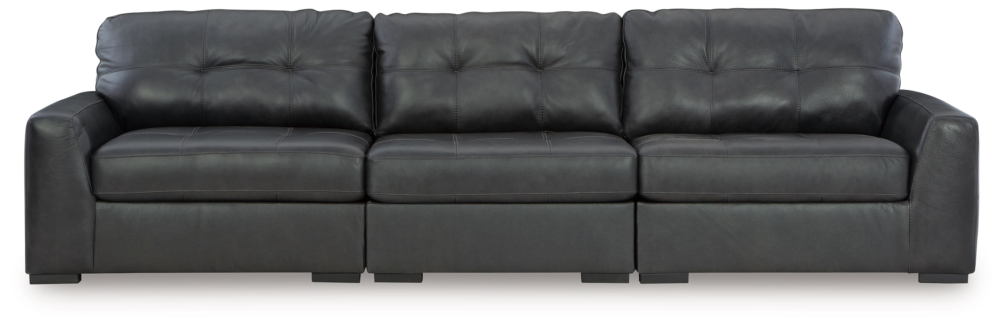 Brindley Pier - 3-Piece Sectional Sofa - Fog