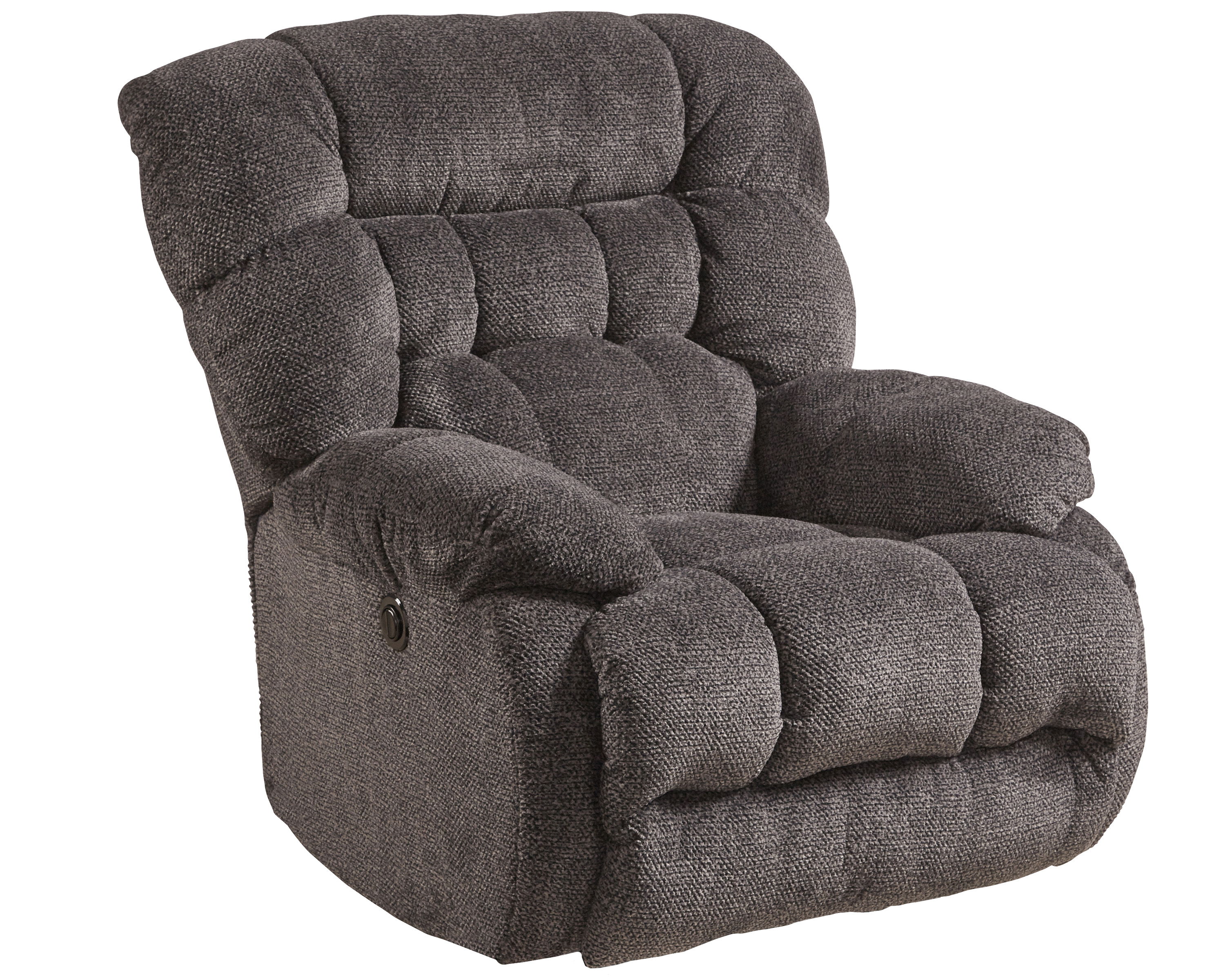 Daly - Power Lay Flat Recliner - Cobblestone