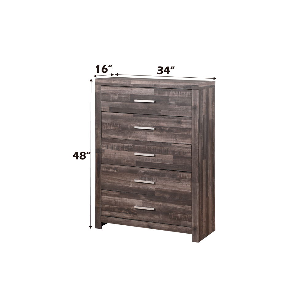 Juniper - Chest - Dark Oak, dark brown, view 5
