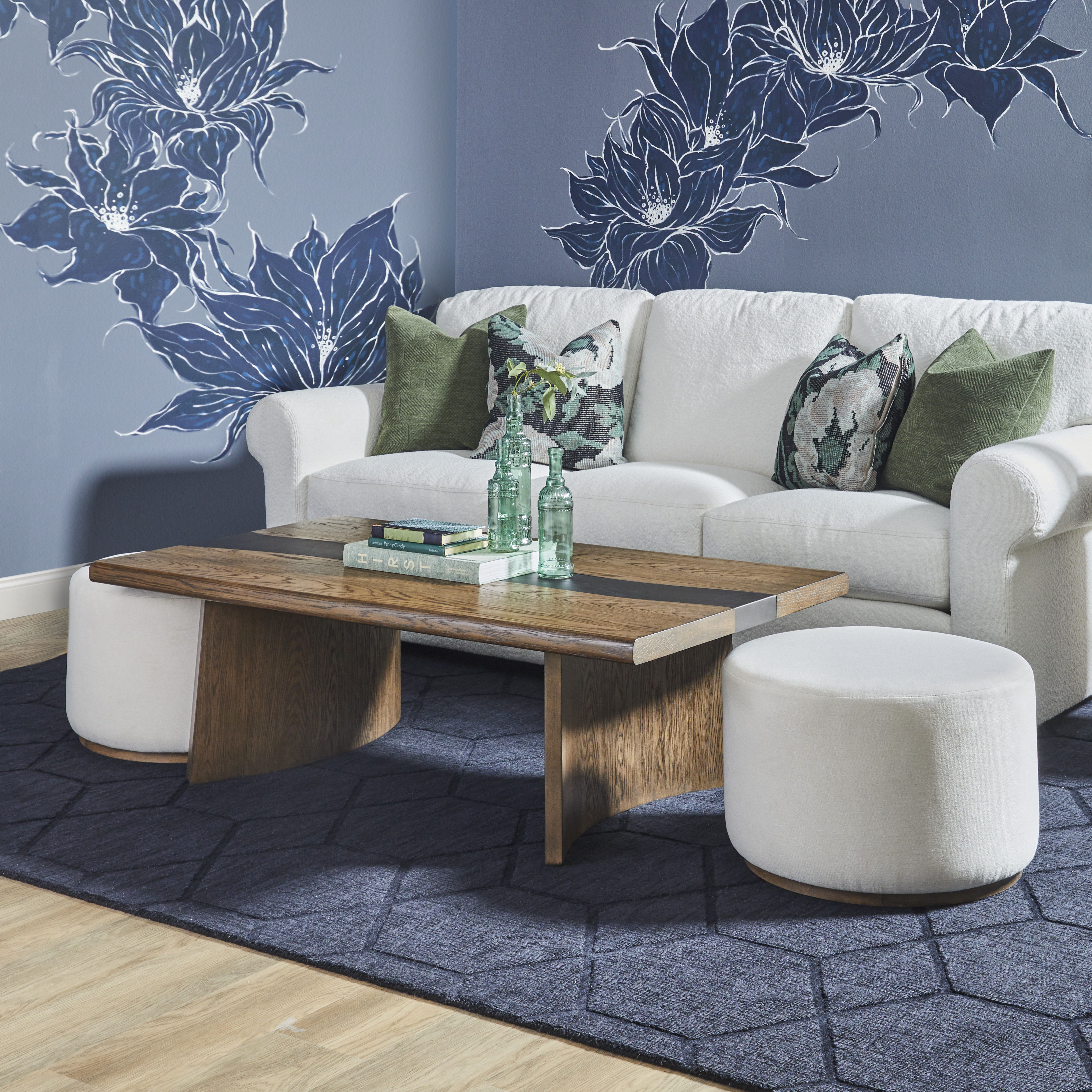 Lyra - Rectangular Coffee Table - Dark Brown, dark brown, view 7