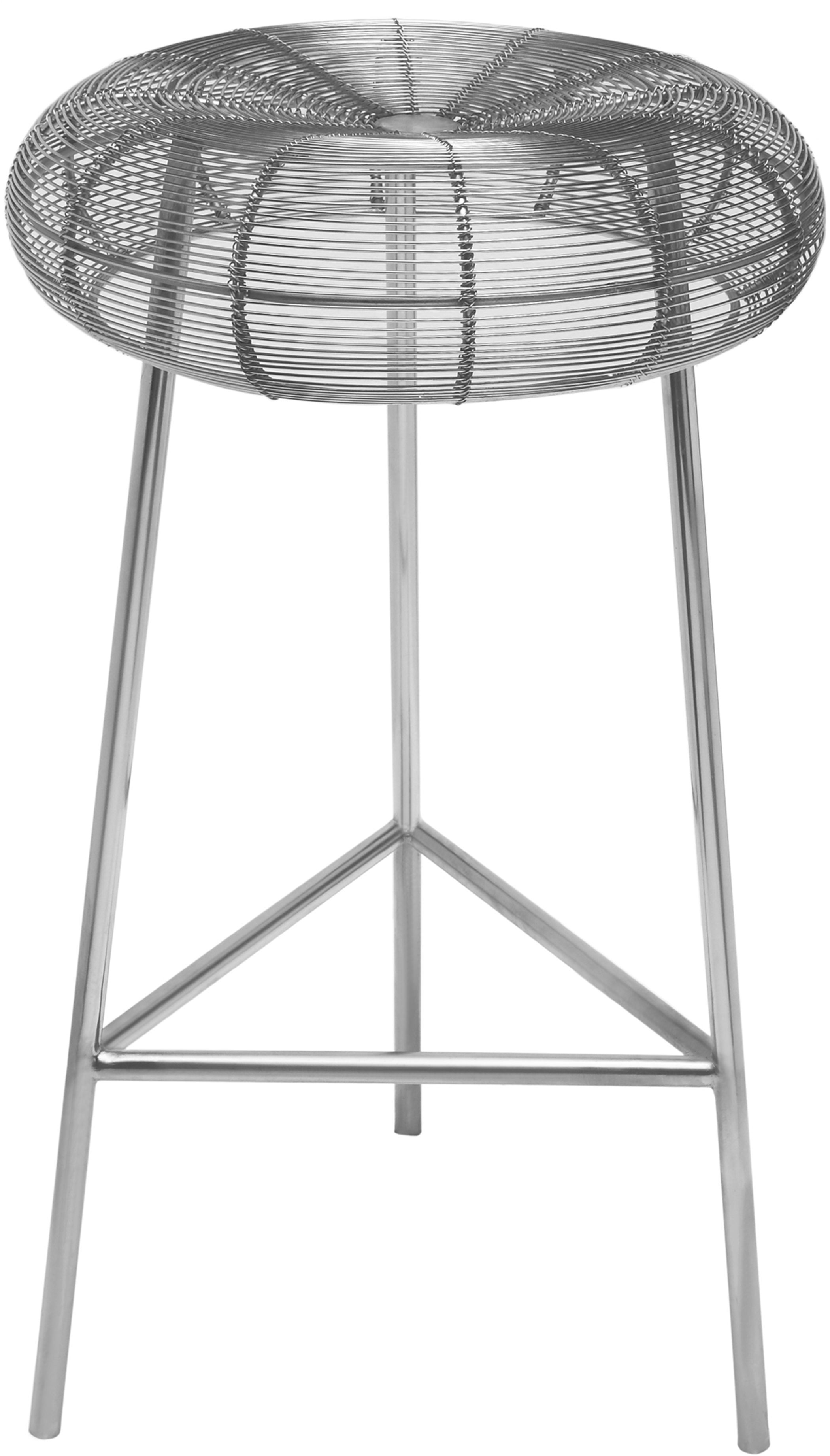 Tuscany - Counter Stool - Silver