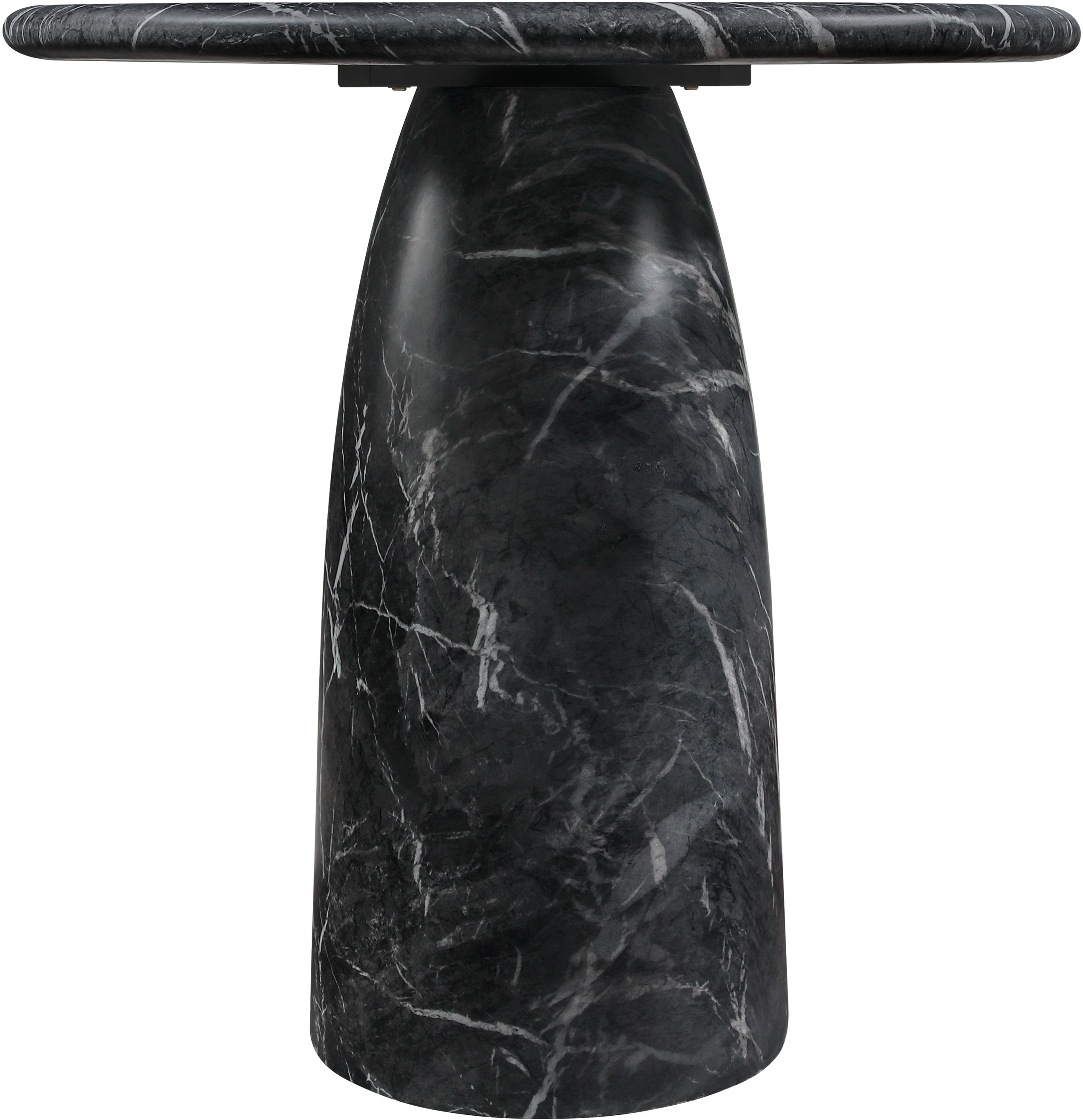 Cosenza - 42" Concrete Indoor / Outdoor Bar Table - Black