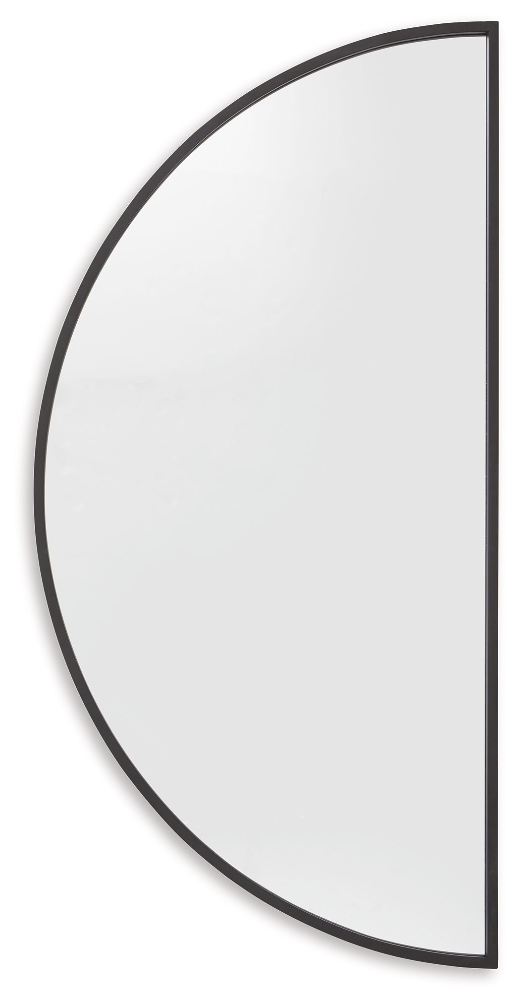 Denlow - Accent Mirror - Black, black, view 4