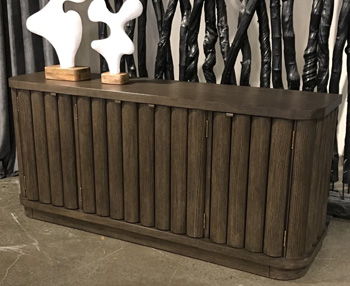 Darimore – Extra Large TV Stand – Burnished Brown