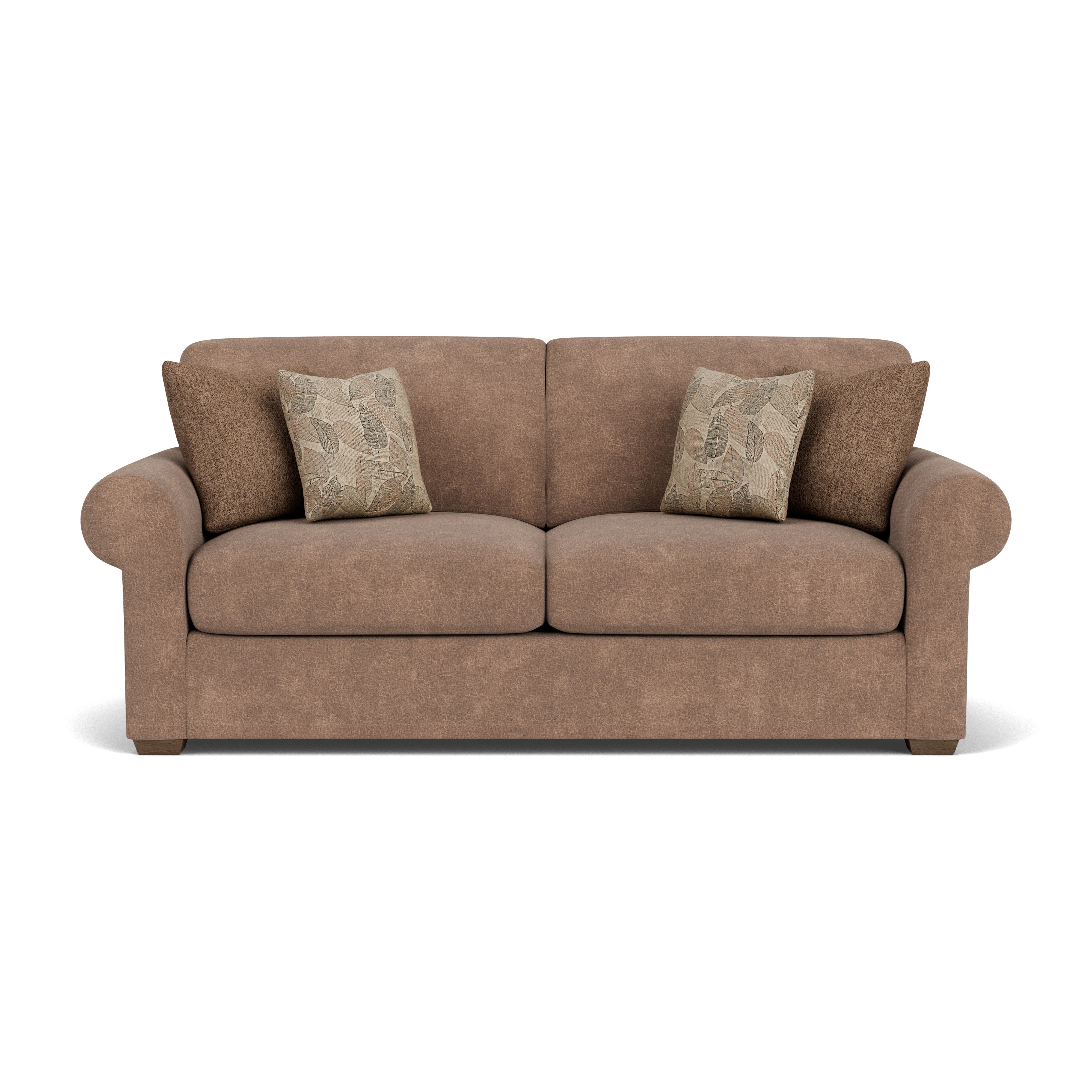 Randall - Fabric Two-Cushion Sofa, white, view 6