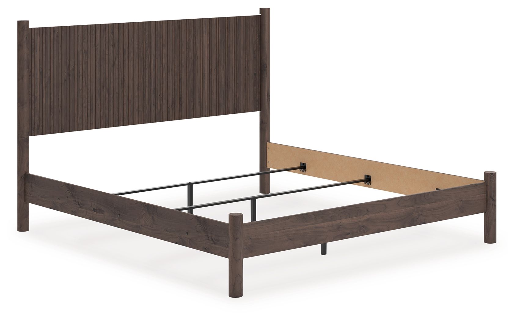 Pamytta - King Panel Bed - Brown