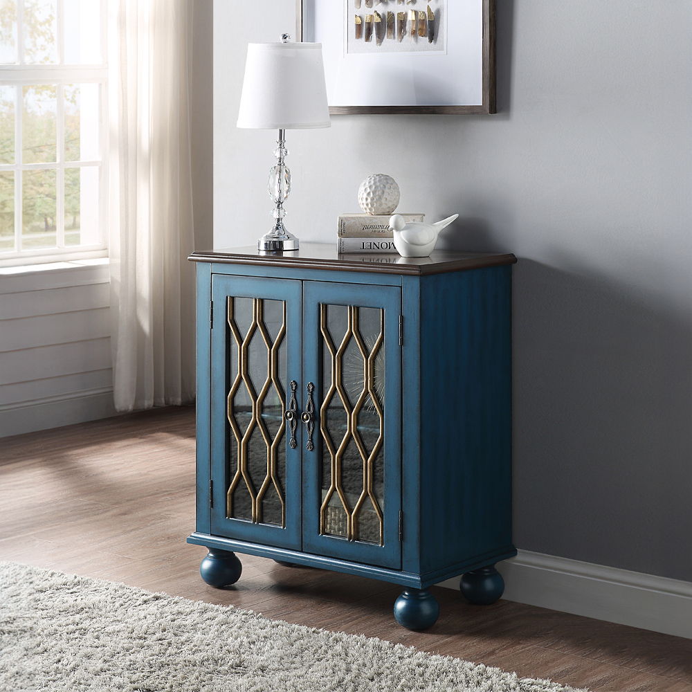 Lassie - Console Cabinet - Antique Blue, blue