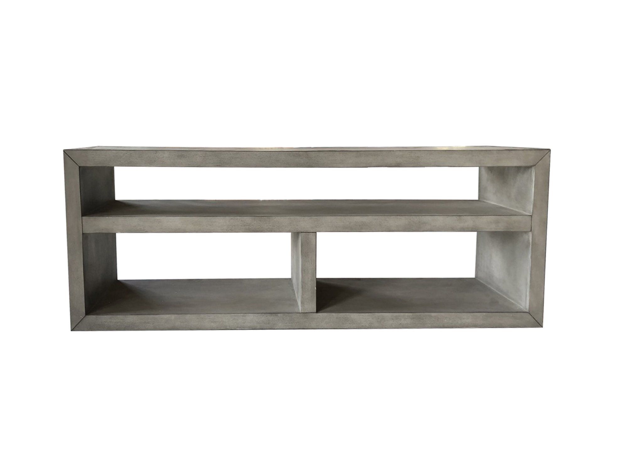 Currant - Media Table - Oak Image