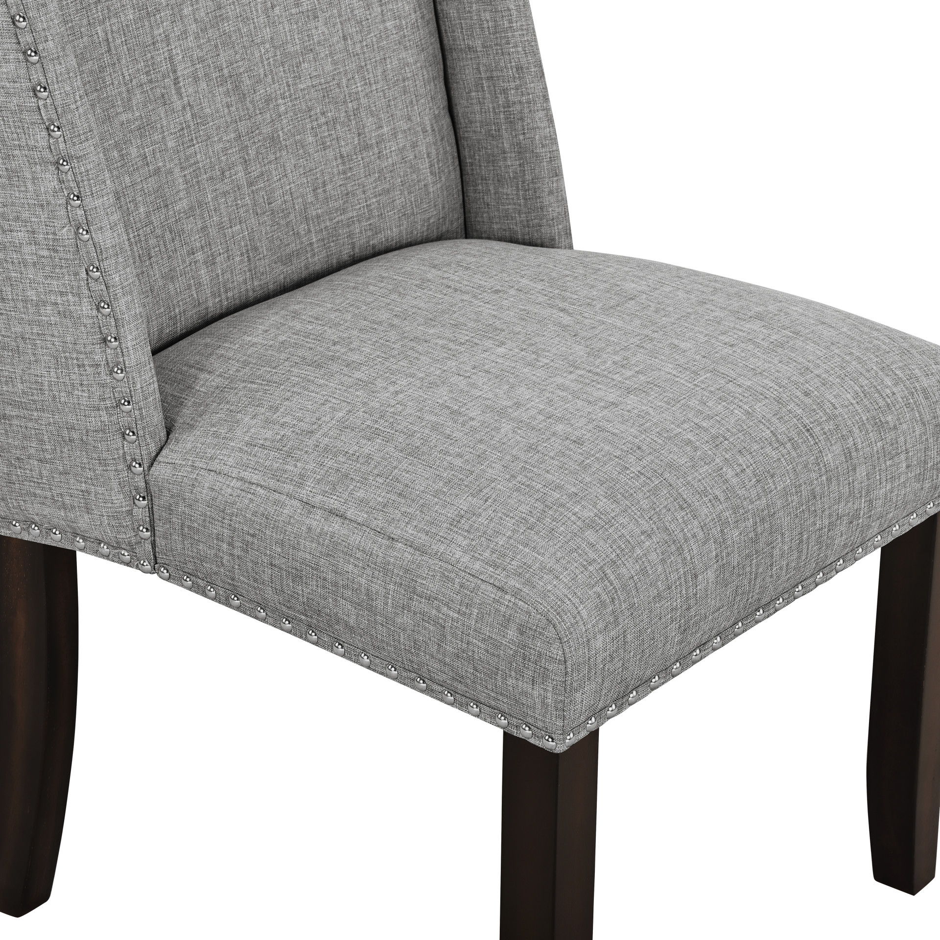 Faust - Dining Chair (Set of 2) - Gray, gray, view 6