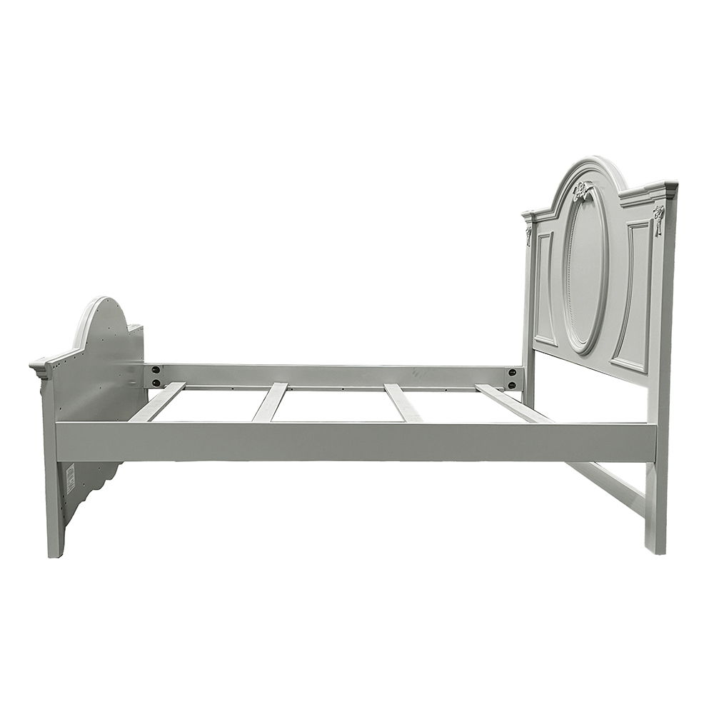 Flora - Full Bed - Gray, light gray, view 3