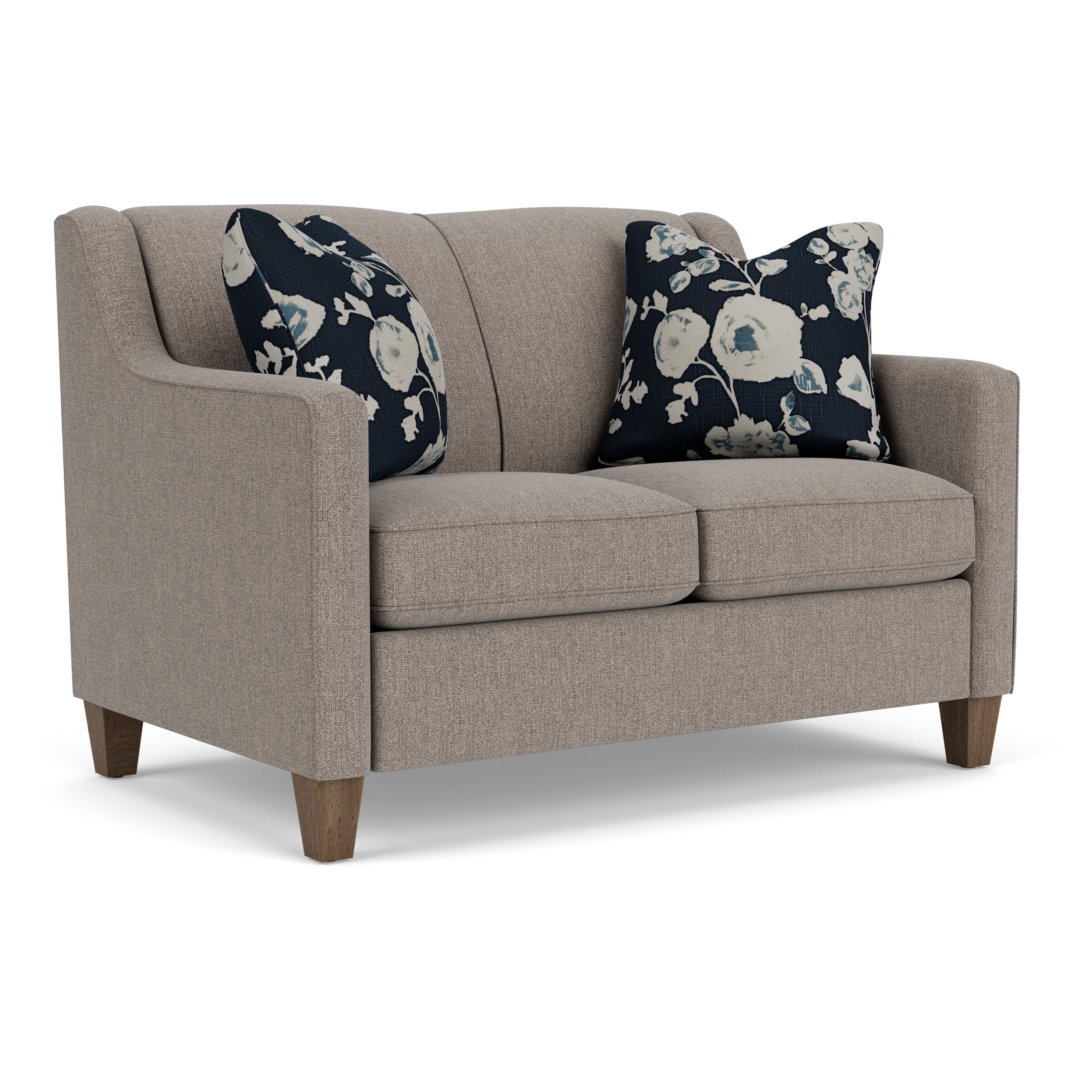 Holly - Fabric Loveseat, beige