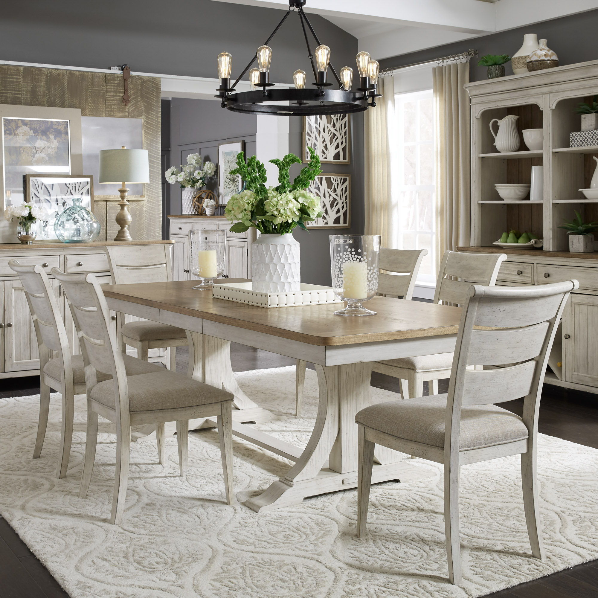 Farmhouse Reimagined Dining Room Group Image
