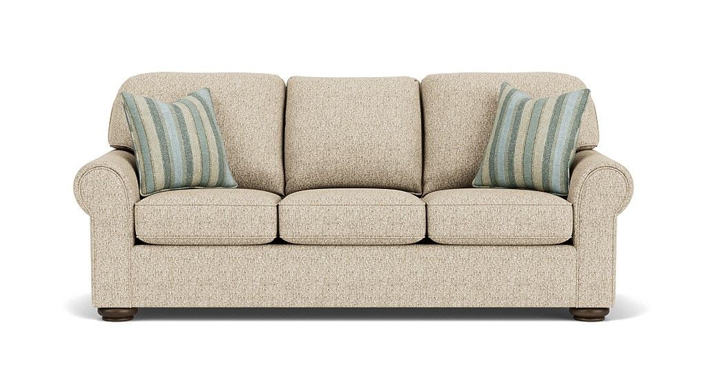 Preston - Fabric Sofa, gray, view 3
