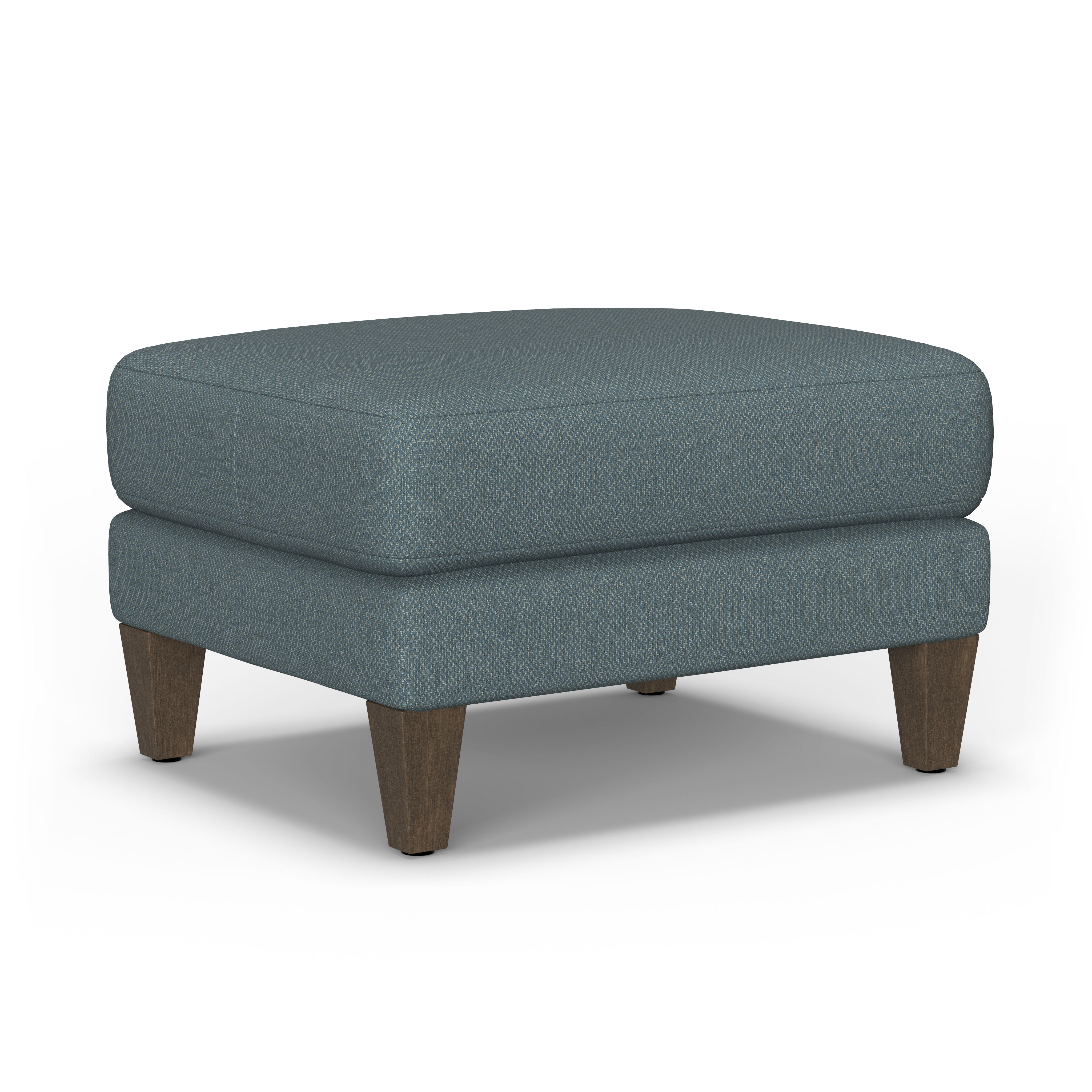 Cute - Fabric Ottoman, light gray, view 3