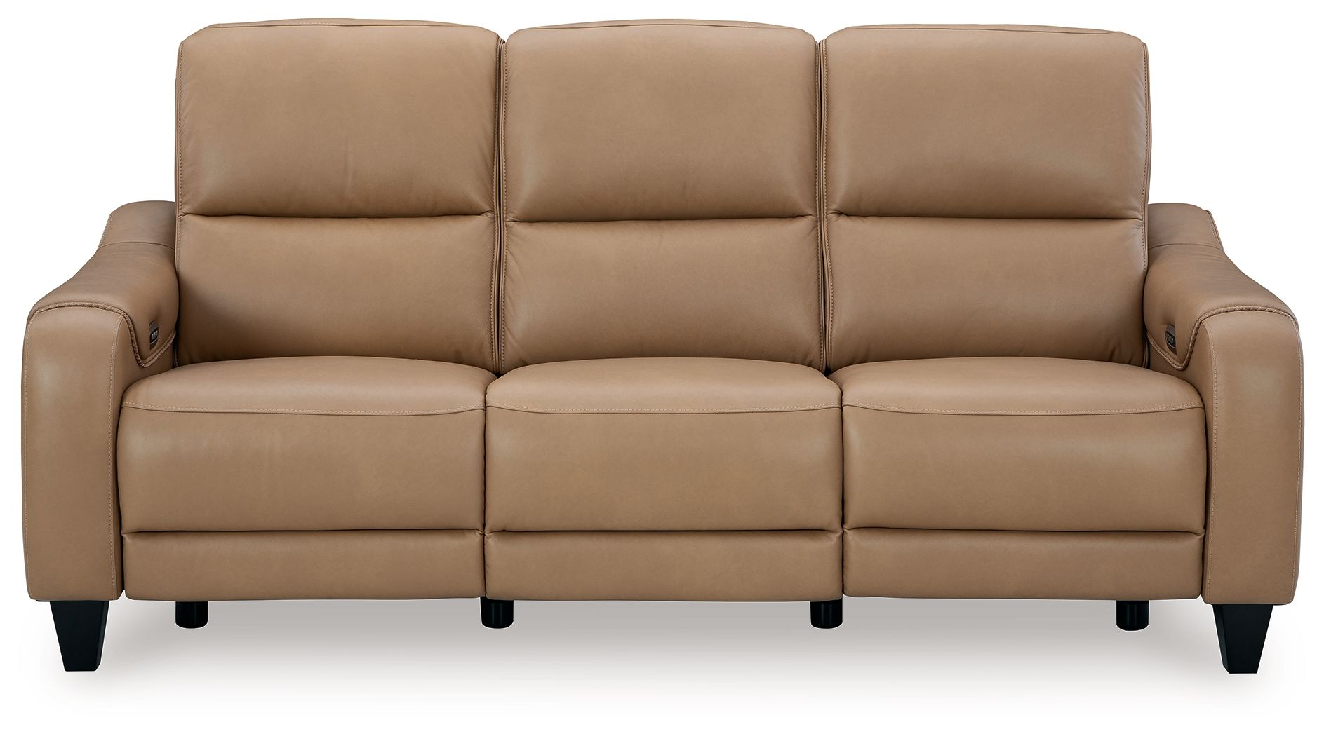 Ashley Furniture Mosswell - Power Reclining Sofa With Adj Headrest - Toffee - Image 5