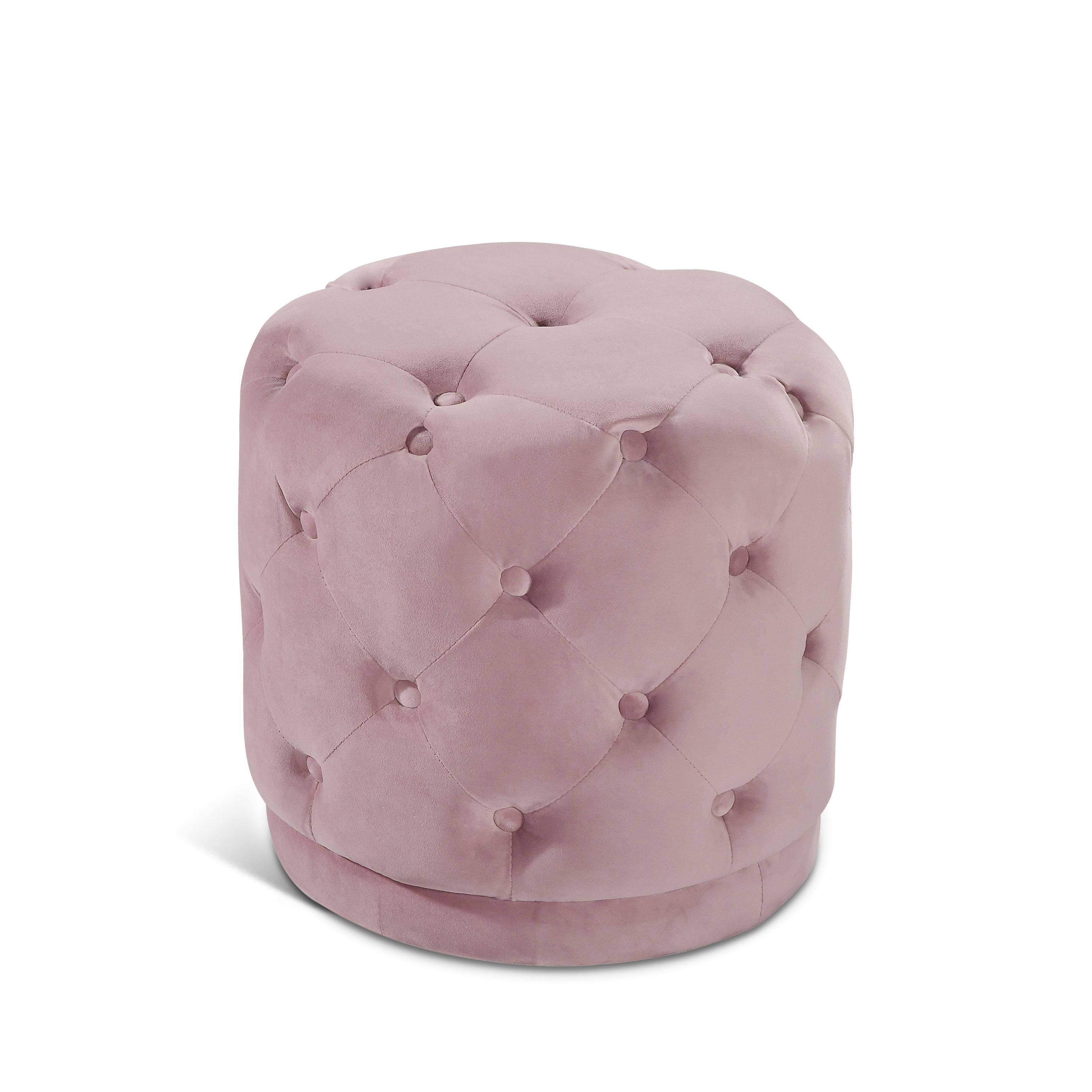 Harper - Ottoman / Stool - Pink