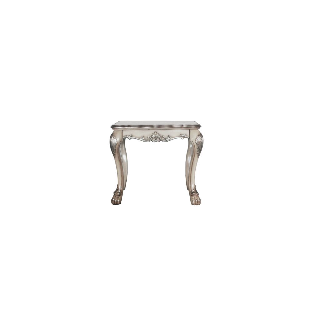 Dresden - End Table - Vintage Bone White Image