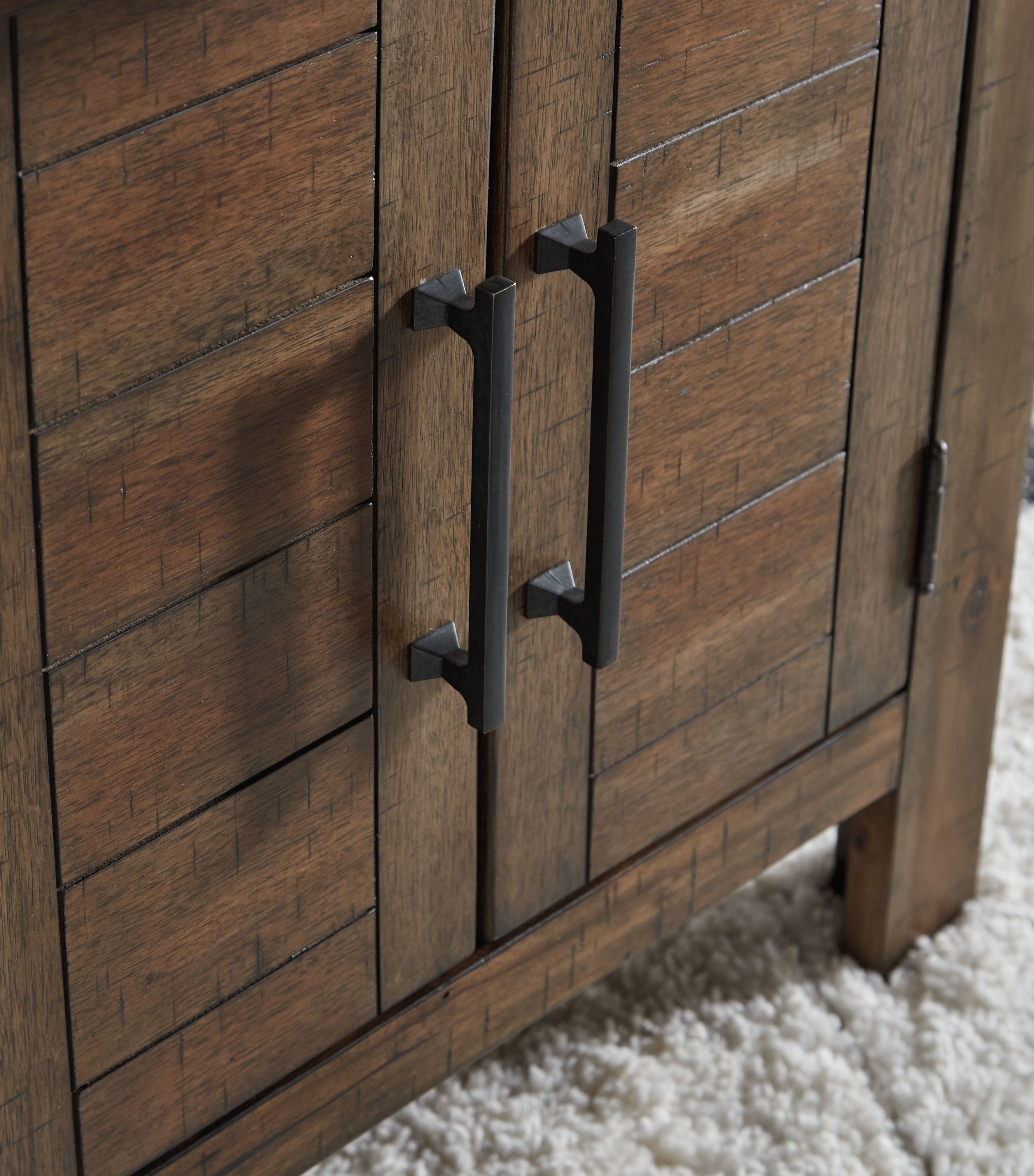 Ashley Furniture Moriville - Rectangular End Table - Grayish Brown - Image 9