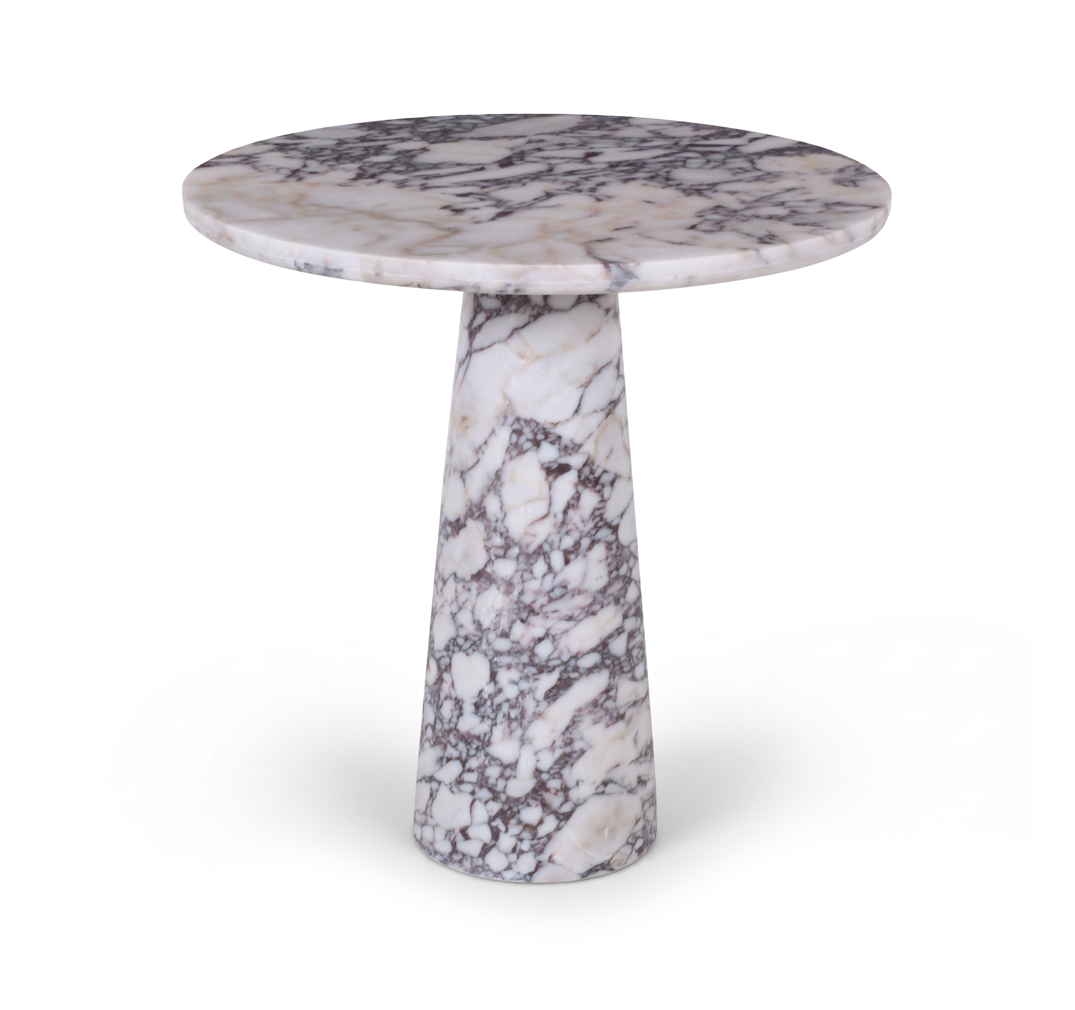 Fontelina - Genuine Marble Bistro Dining Table - Viola