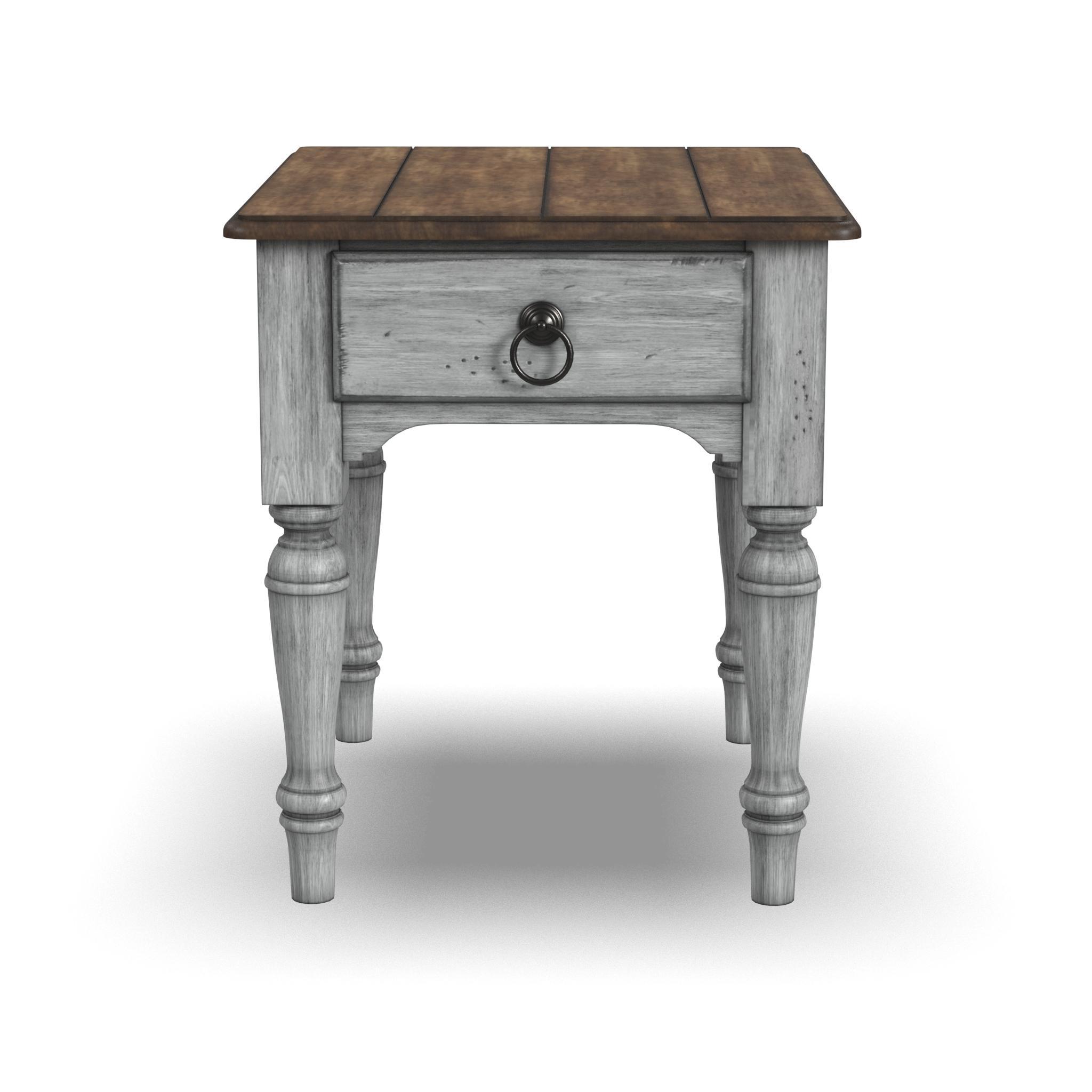 Plymouth - End Table - Gray, gray, view 2