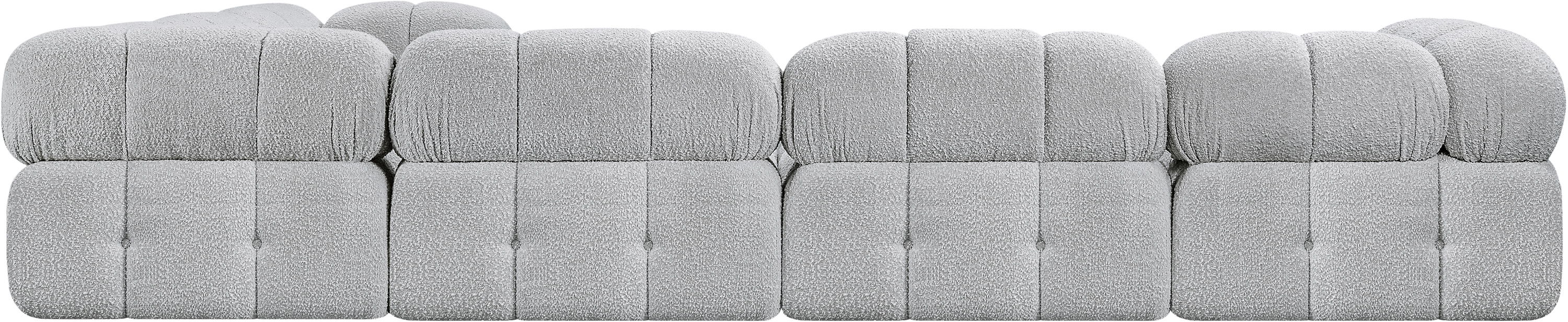 Ames - 6 Piece Modular Corner Sectional - Gray