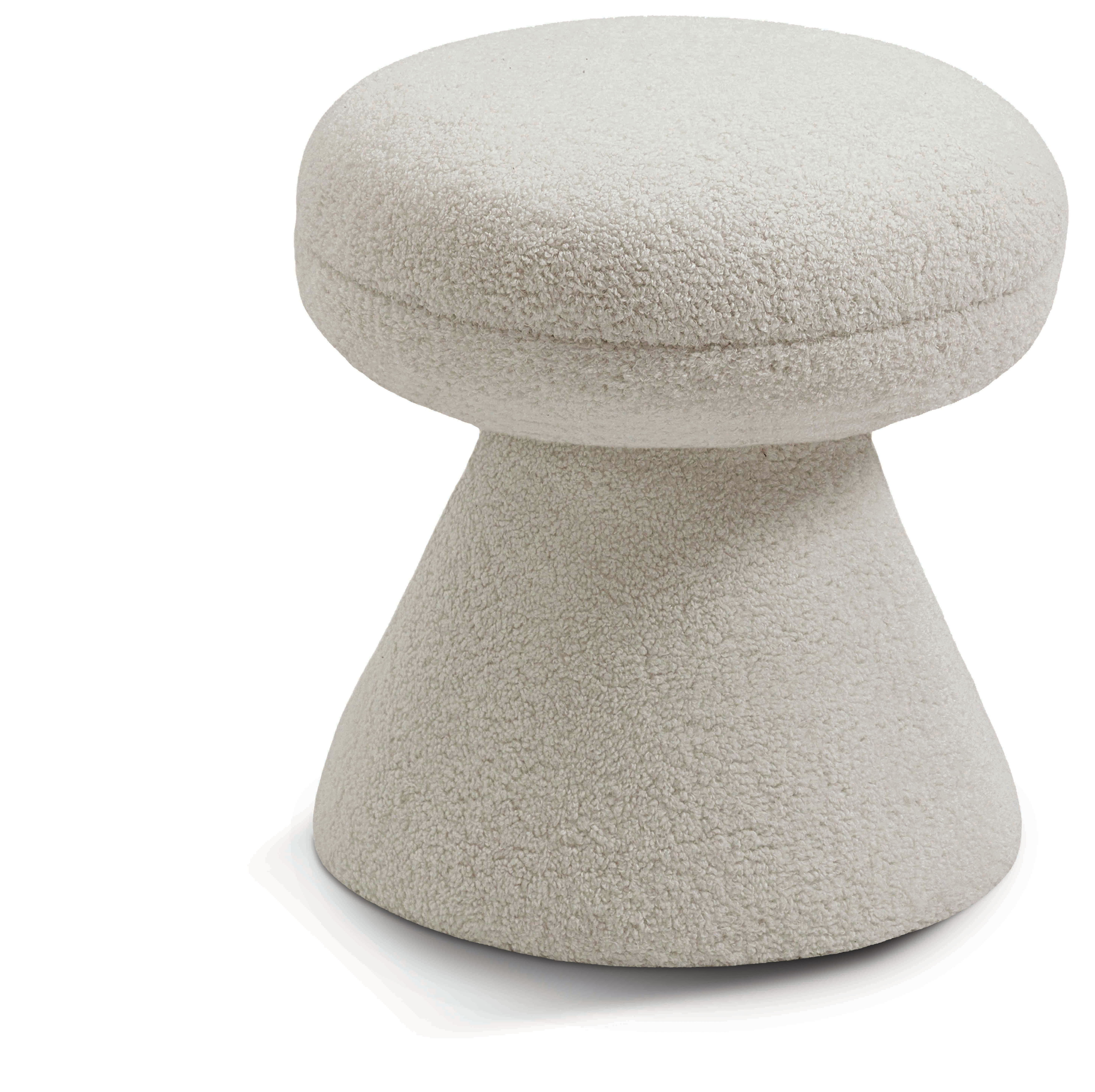 Drum - Ottoman / Stool - Beige