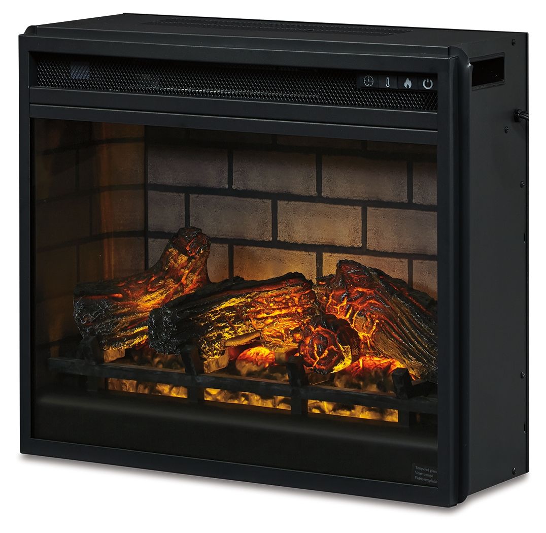 Entertainment Accessories - Fireplace Insert Infrared - Black