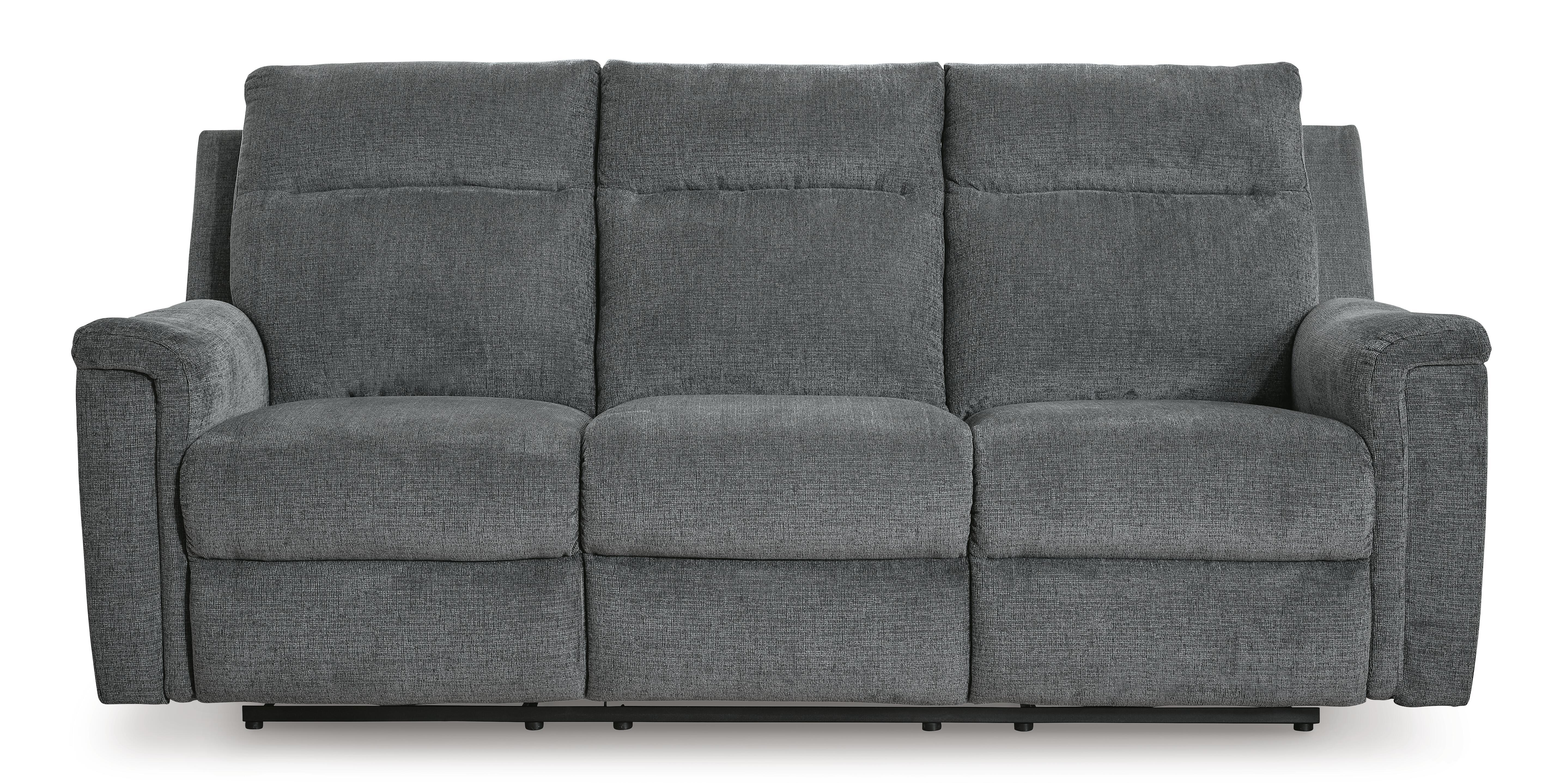 Barnsana - Power Reclining Sofa - Gravel