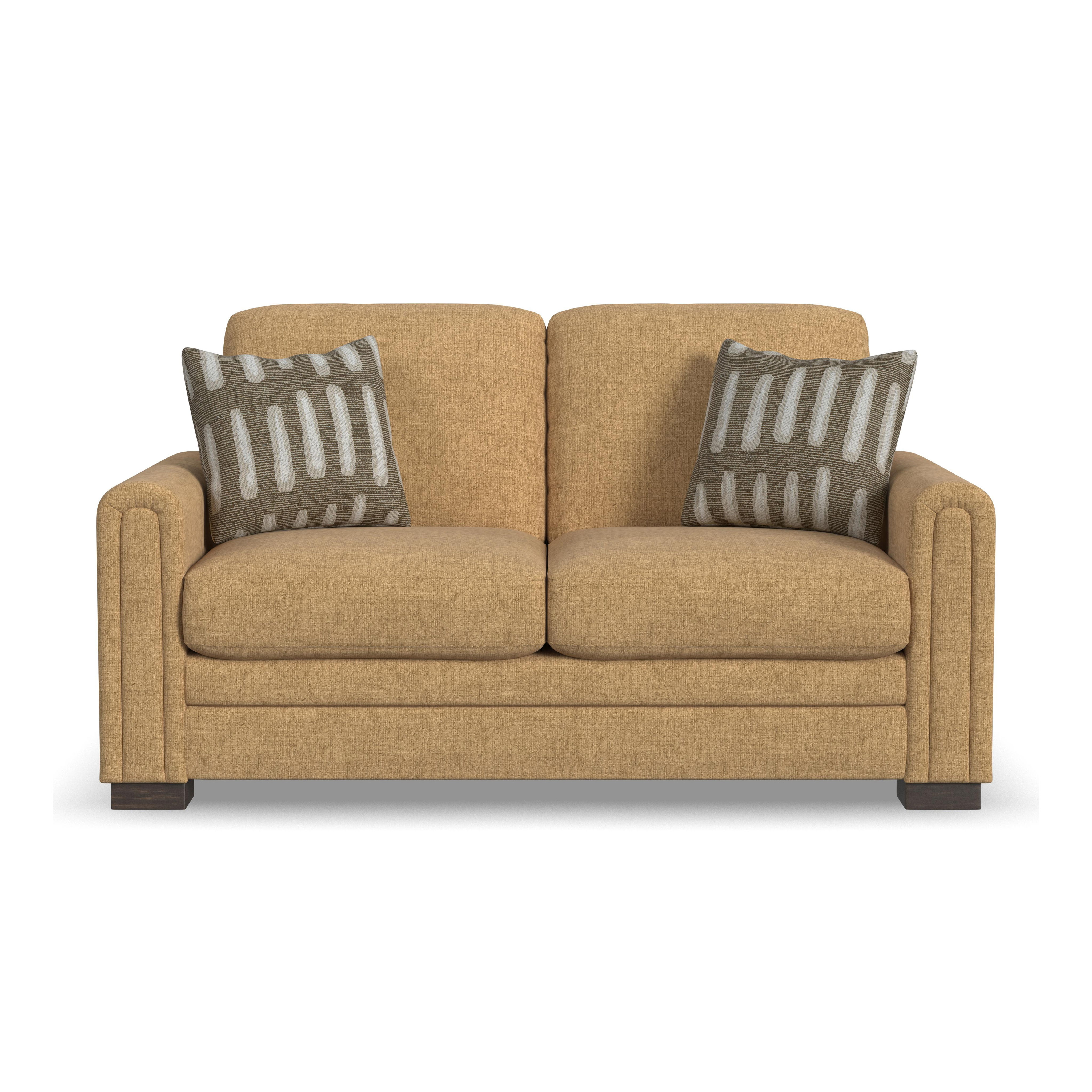 Rudy - Loveseat For Living Room, light brown, view 4