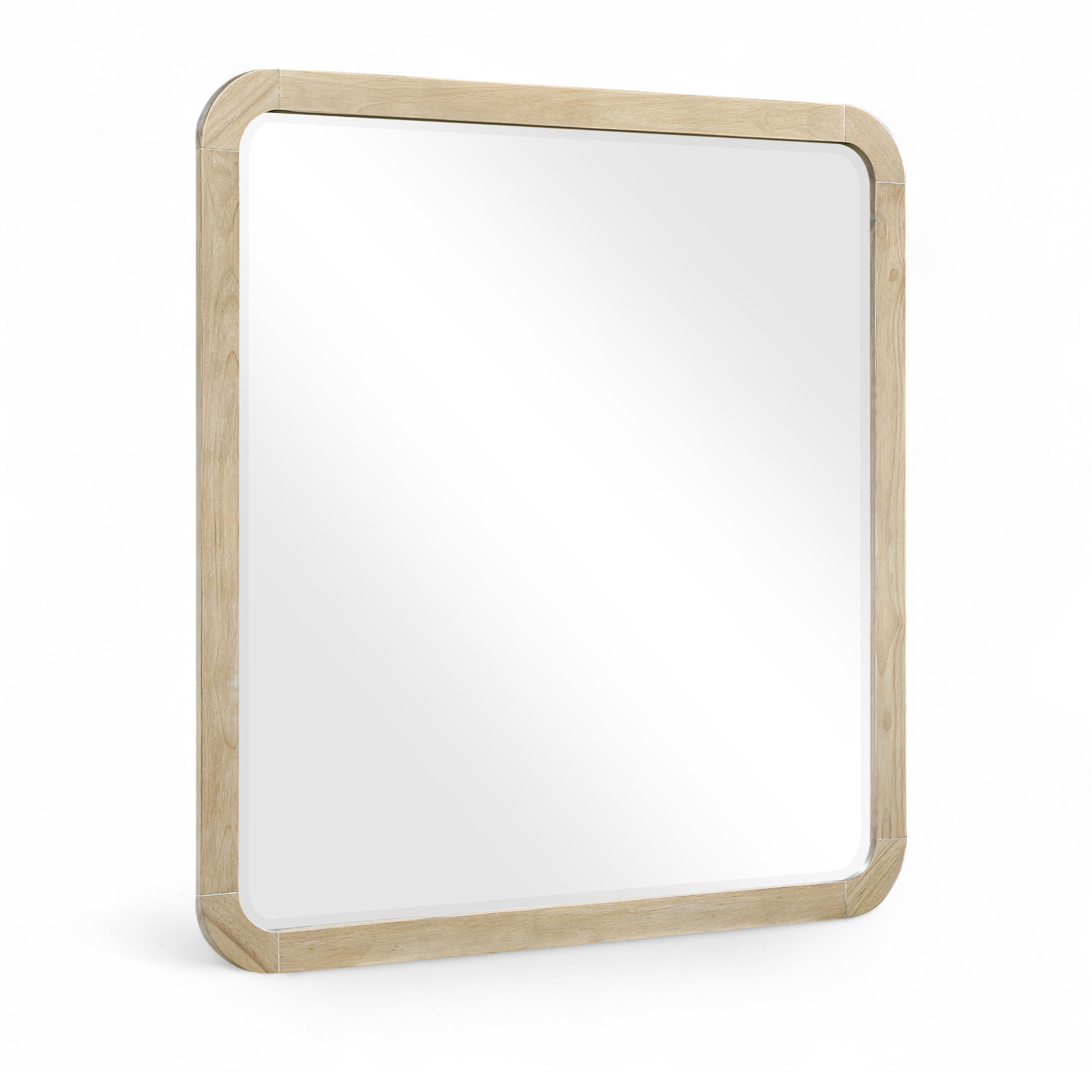Annalise - Solid Wood Mirror - Natural