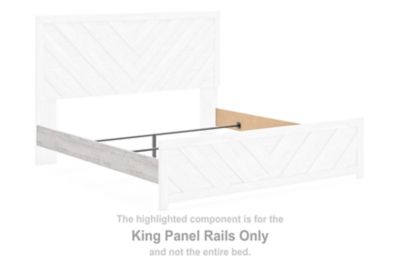 Cayboni – King Panel Rails – Whitewash