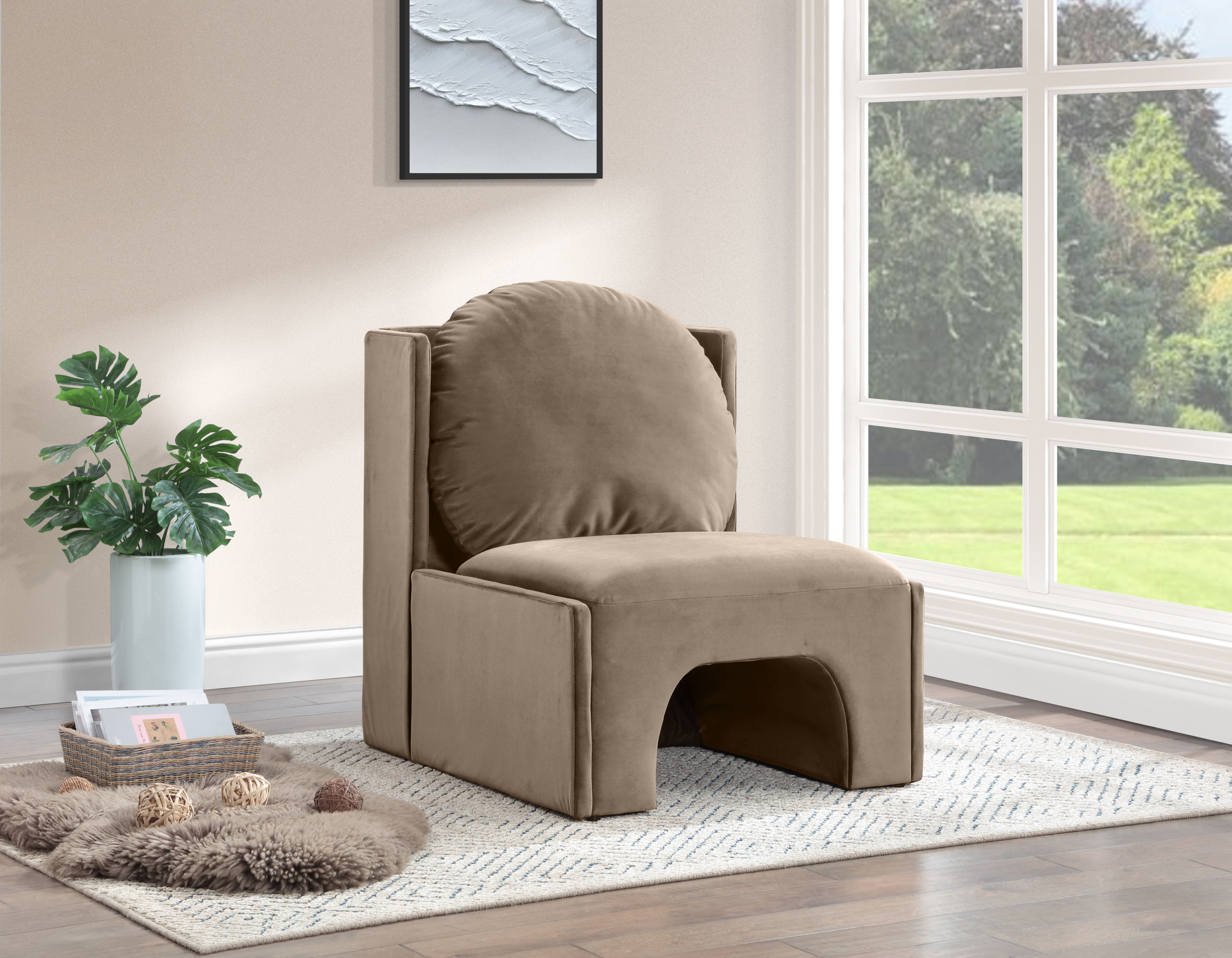 Sigma - Accent Chair - Taupe
