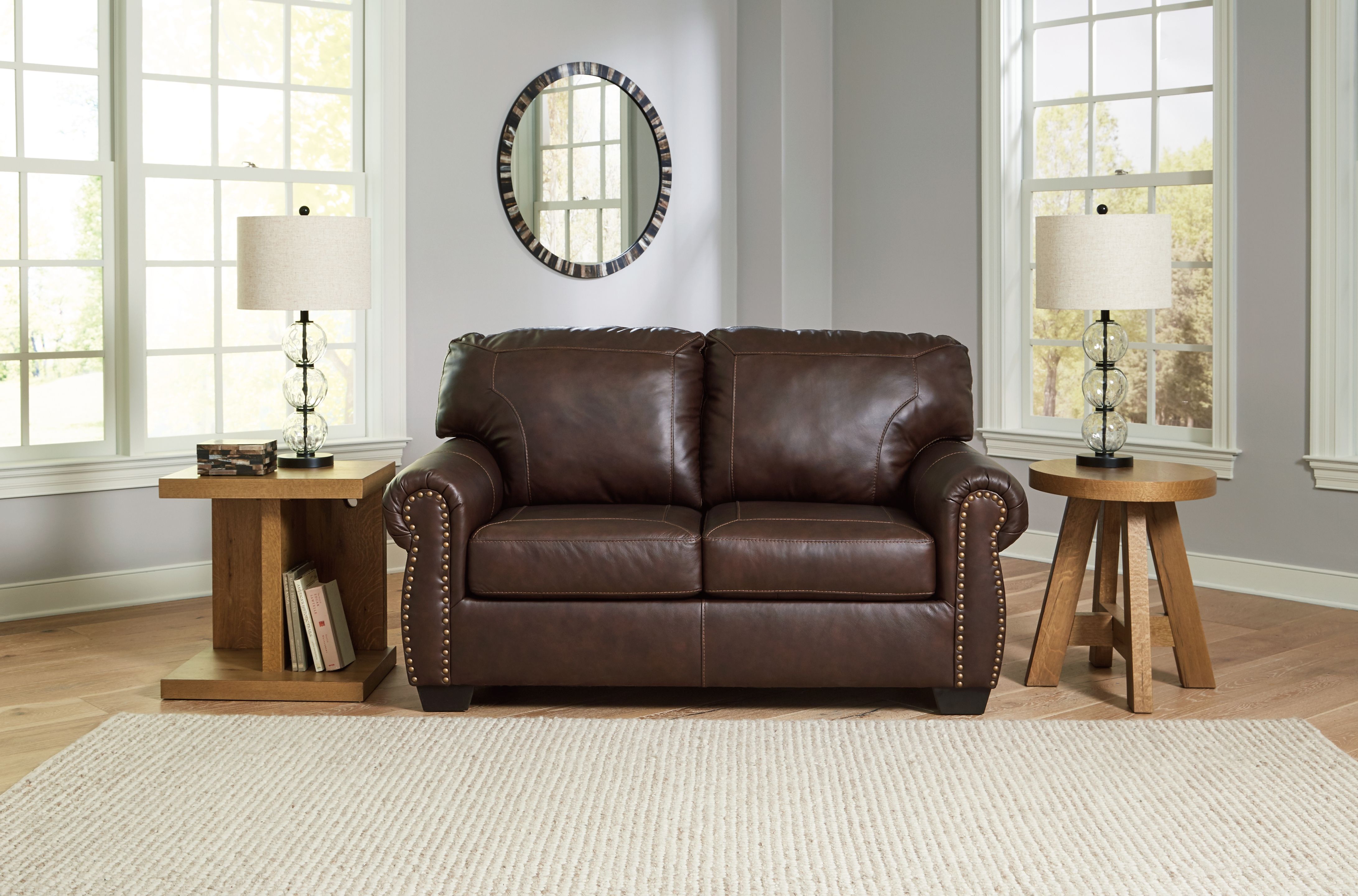 Ashley Furniture Colleton - Loveseat - Dark Brown - Image 2