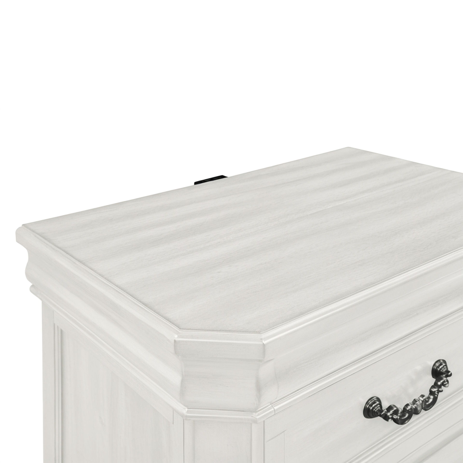 Lyndhurst - Nightstand - Vintage White, white, view 7