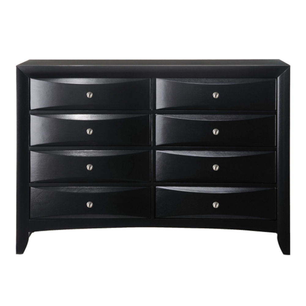 Ireland - 59" Dresser - Black, black, view 3