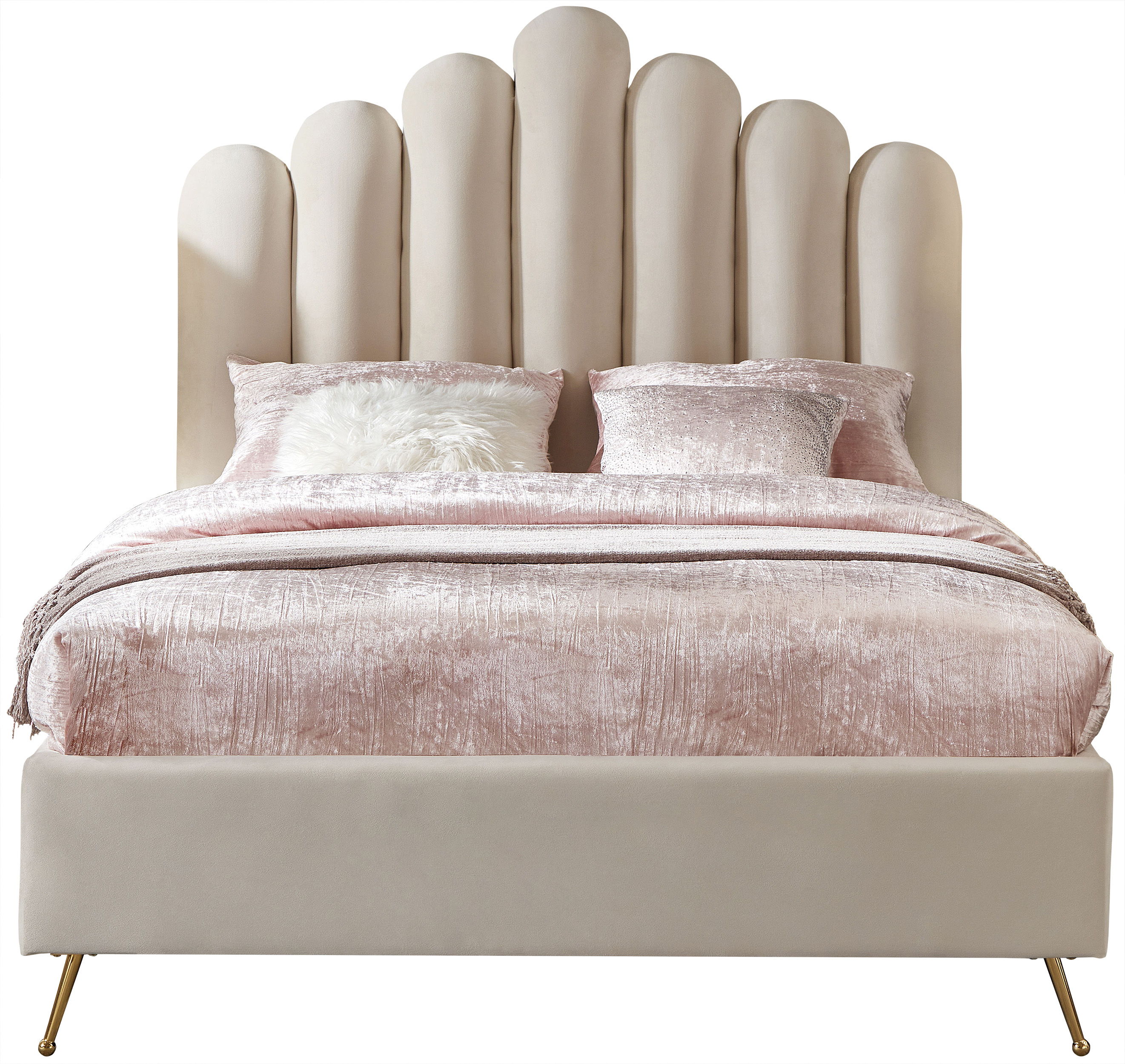 Lily - Full Bed - Cream